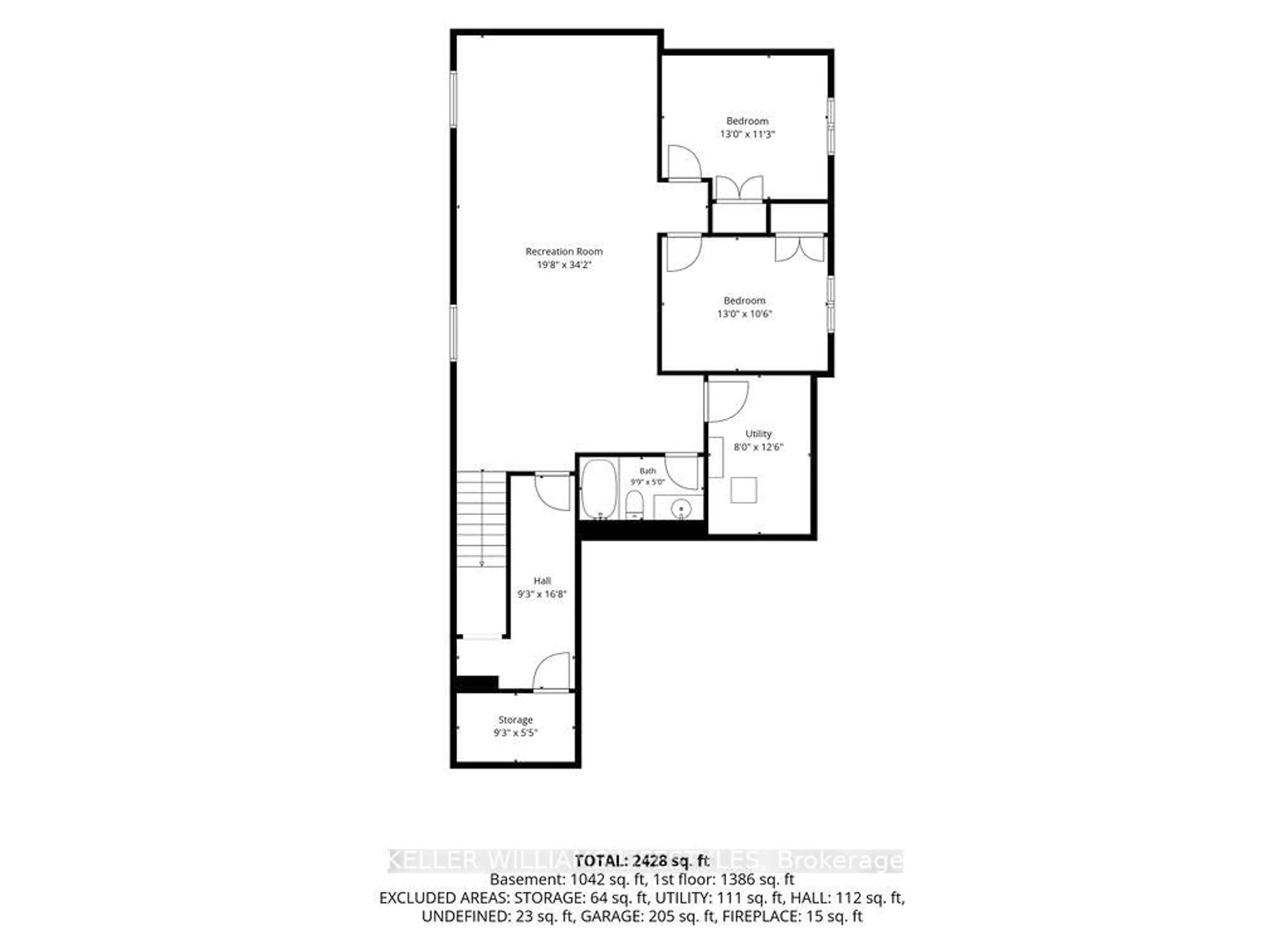 Floor plan for 130 Scotts Dr, Lucan Biddulph Ontario N0M 2J0