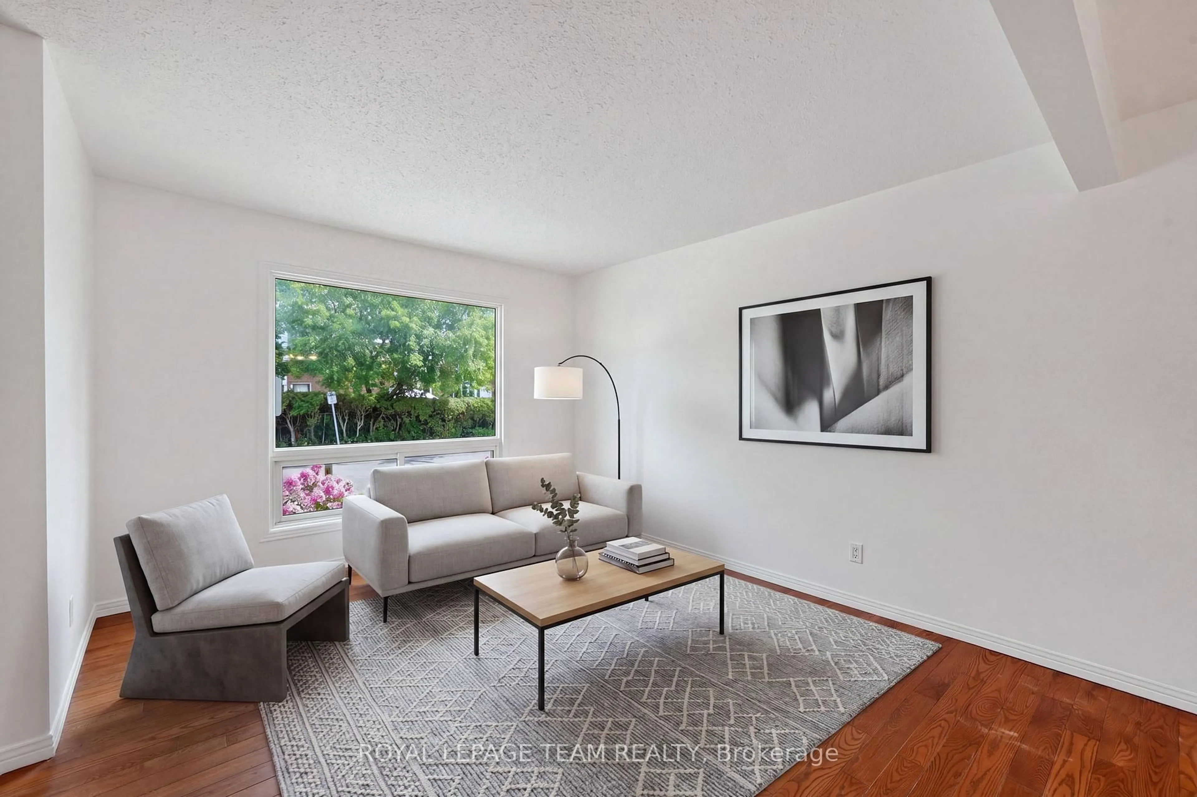 Living room with furniture, unknown for 1918 Belmore Lane #13, Ottawa Ontario K1B 4Z8