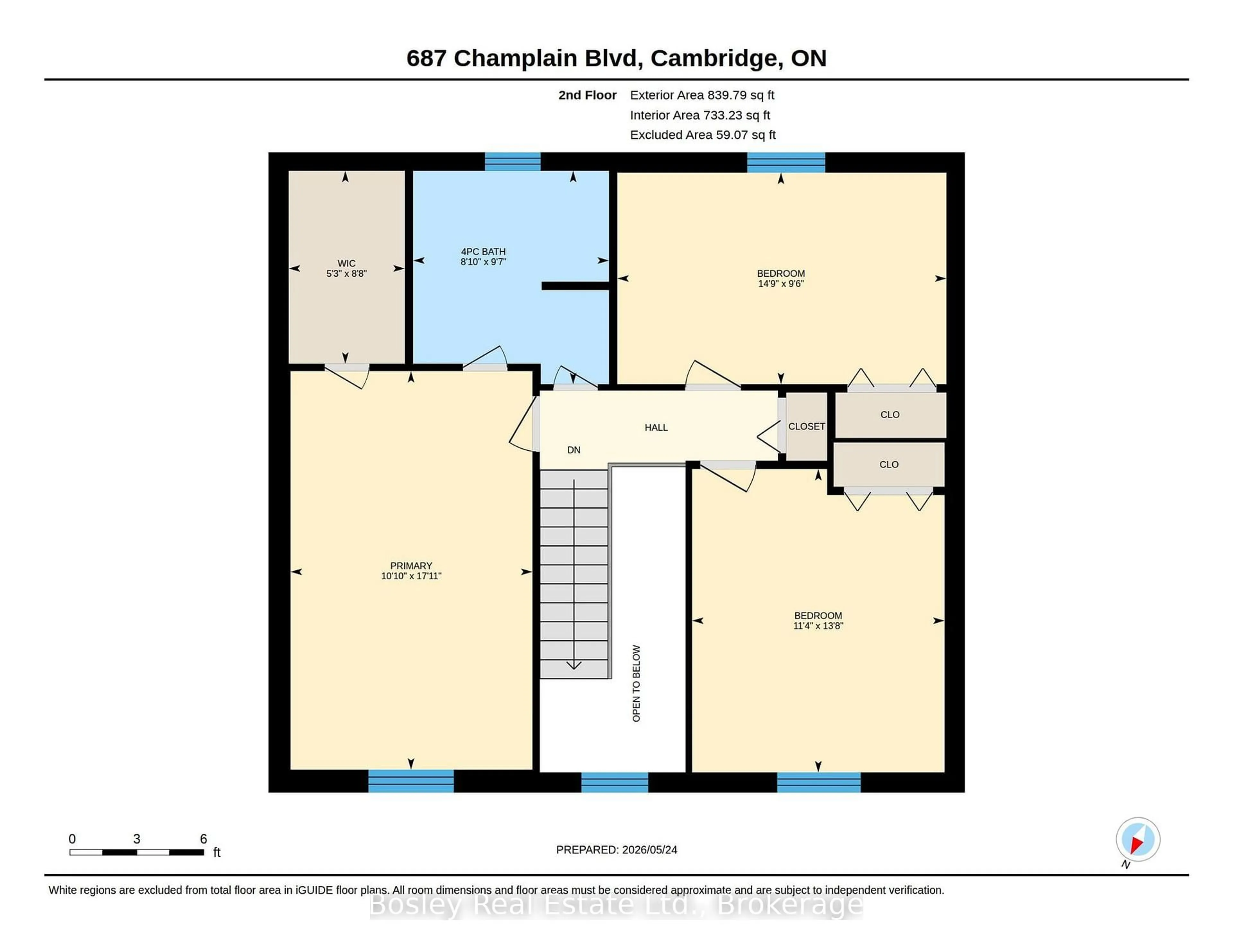 Floor plan for 687 Champlain Blvd, Cambridge Ontario N1R 7Z8