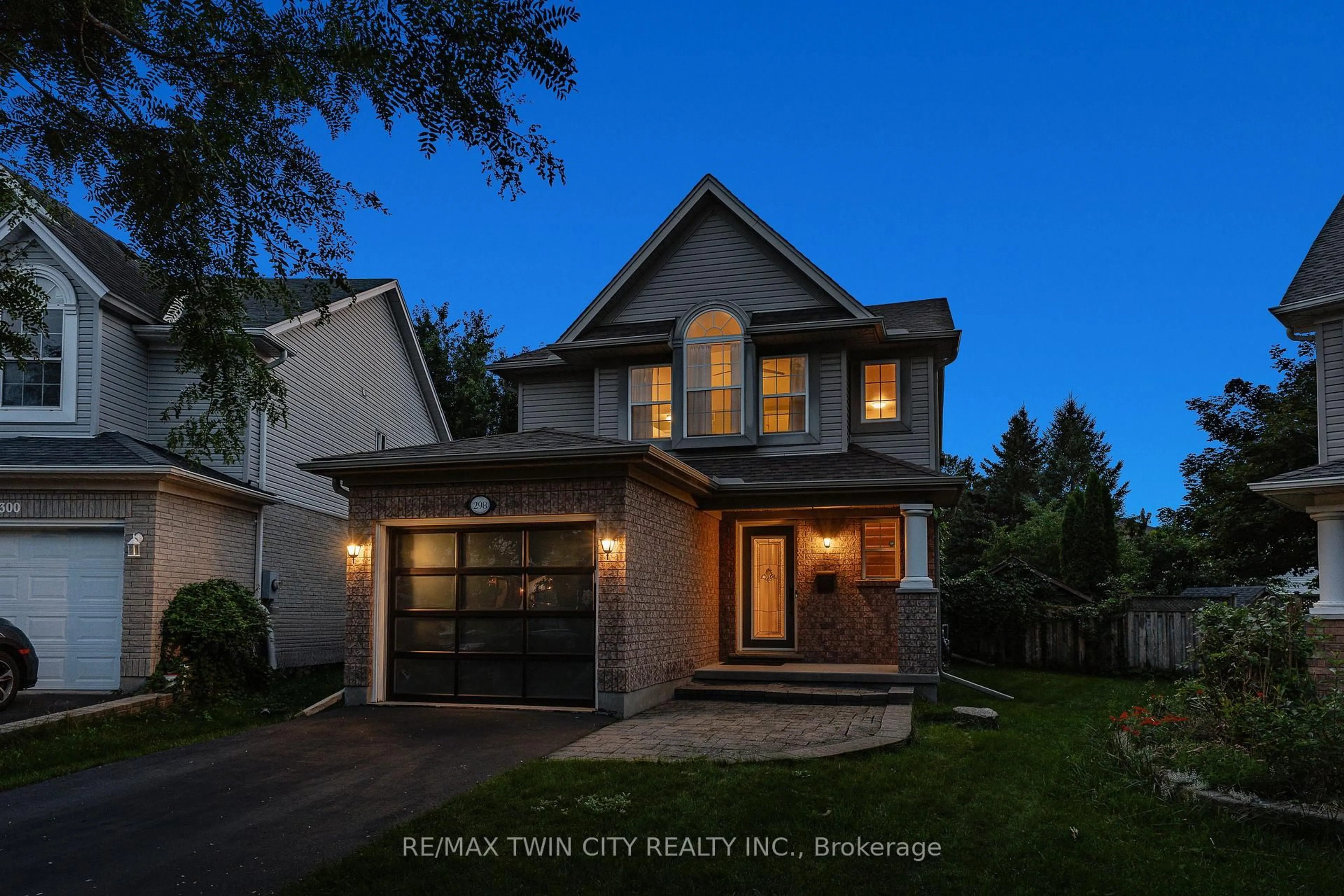 Home with brick exterior material, street for 298 Pineland Pl, Waterloo Ontario N2T 2S7