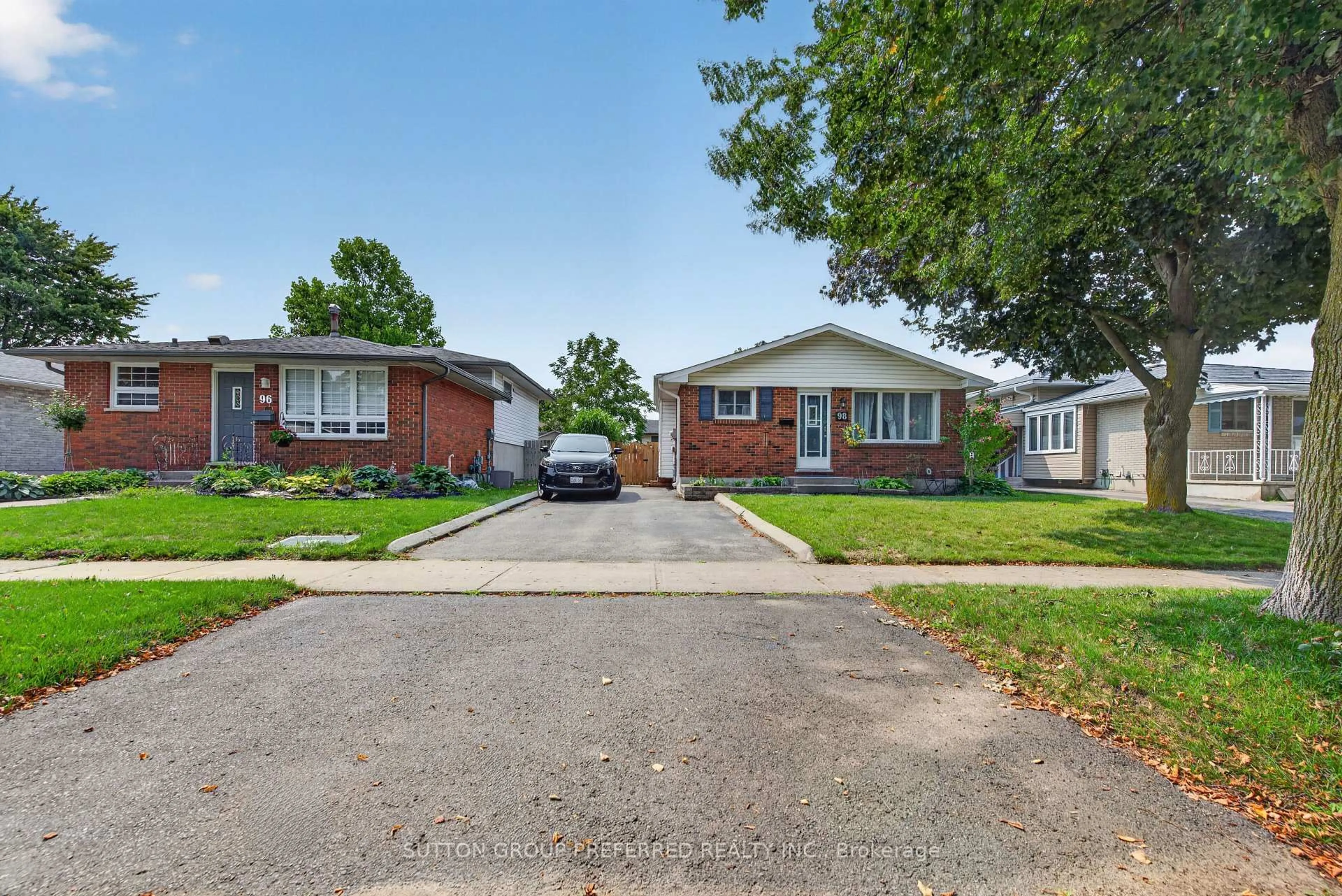 Home with brick exterior material, street for 98 Surrey Cres, London South Ontario N6E 1T8