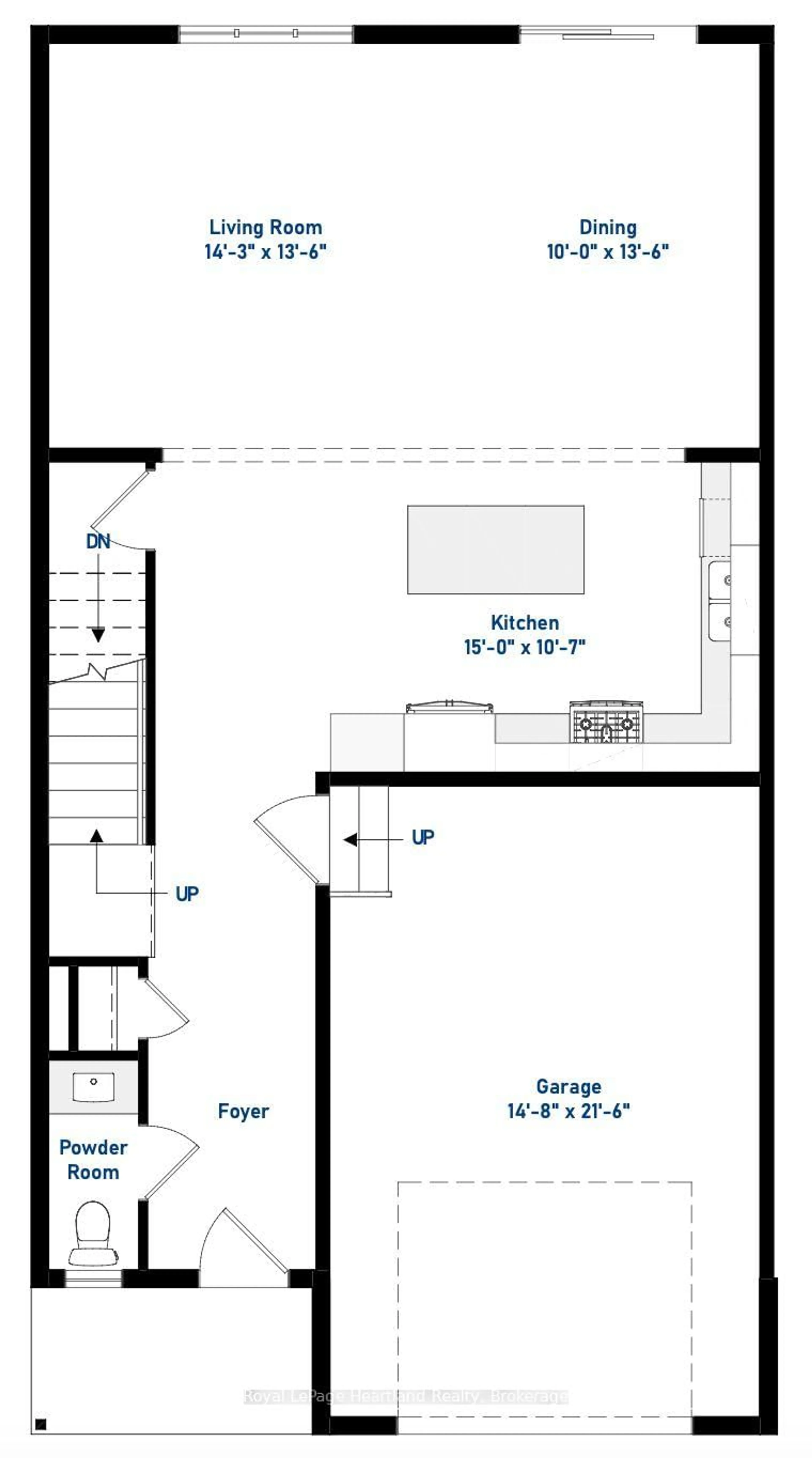 Floor plan for Lot 18.1 Largo Woods Lane, Goderich Ontario N7A 0C8