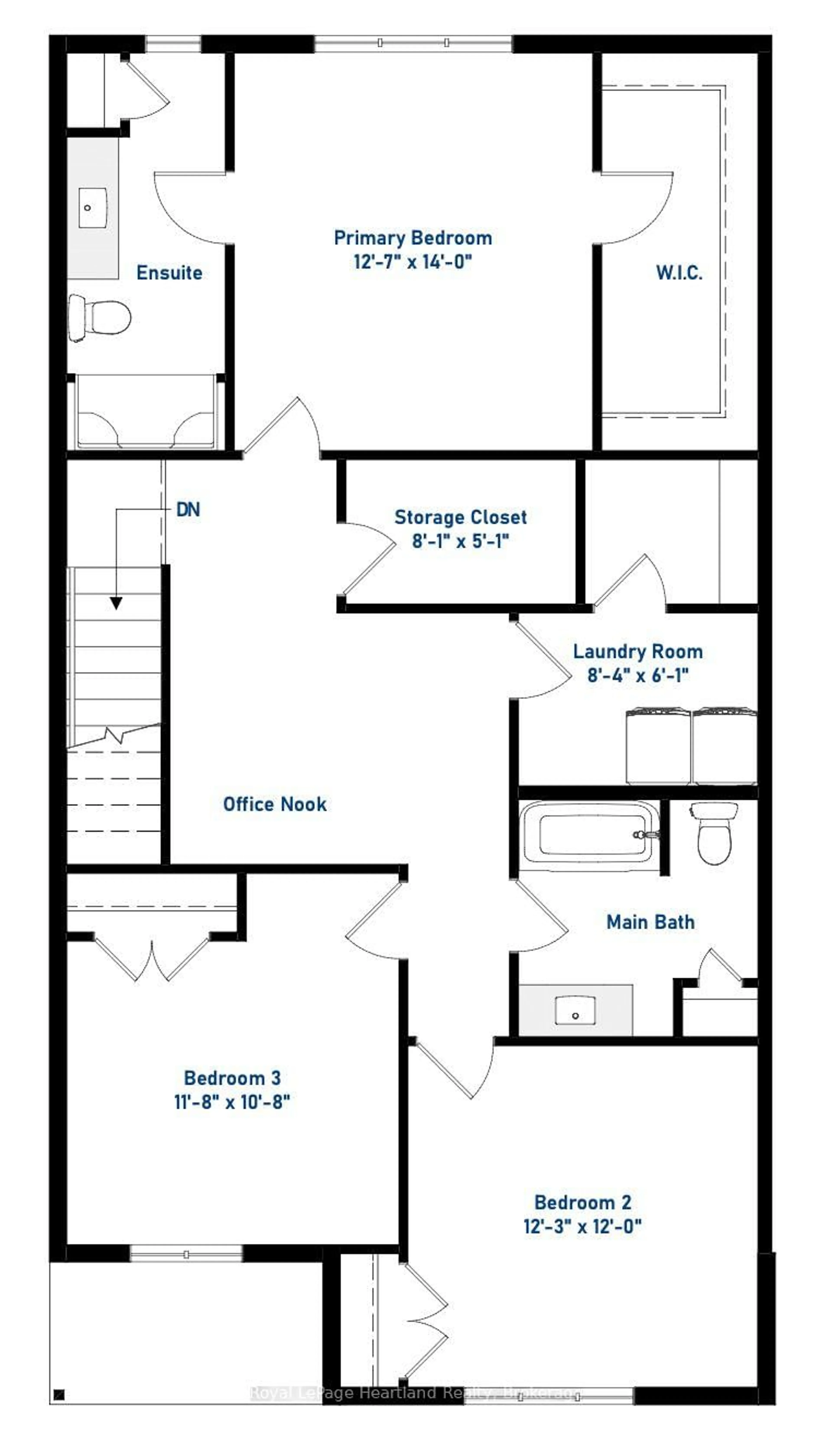Floor plan for Lot 18.3 Largo Lane, Goderich Ontario N7A 0C8
