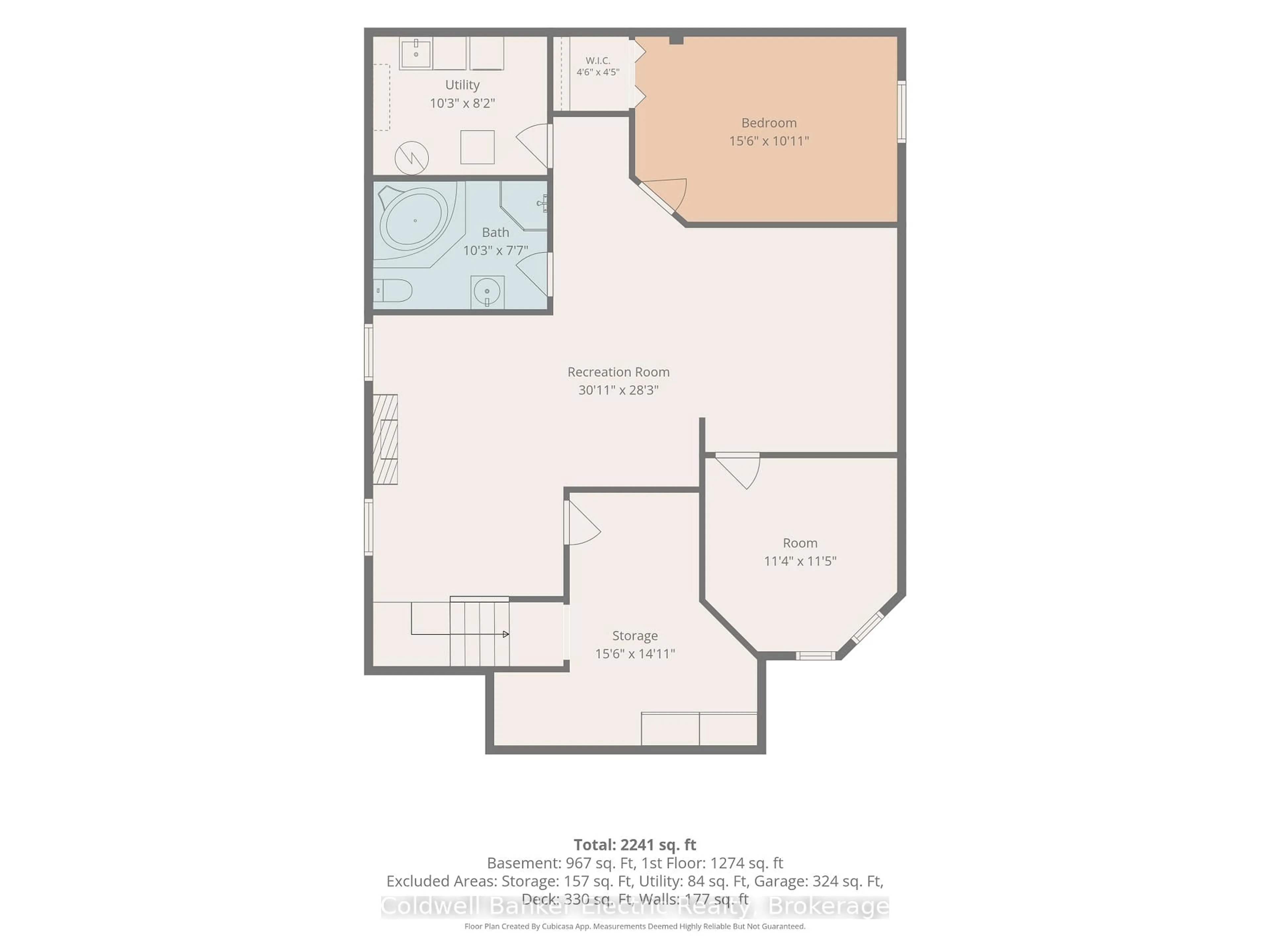Floor plan for 1338 Wildlark Dr, Peterborough Ontario K9K 2J4
