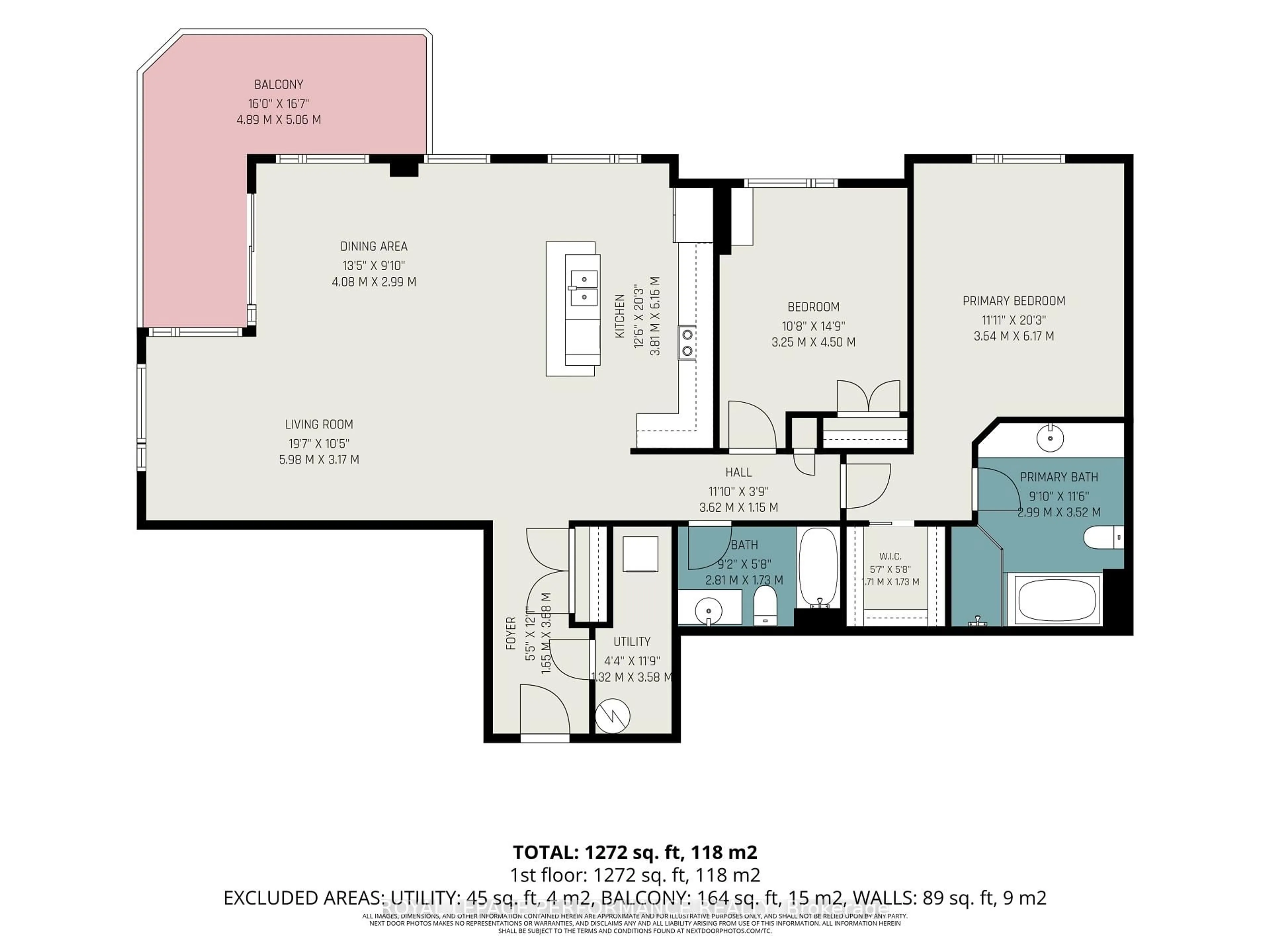 Floor plan for 100 Inlet Private #704, Ottawa Ontario K4A 0S8