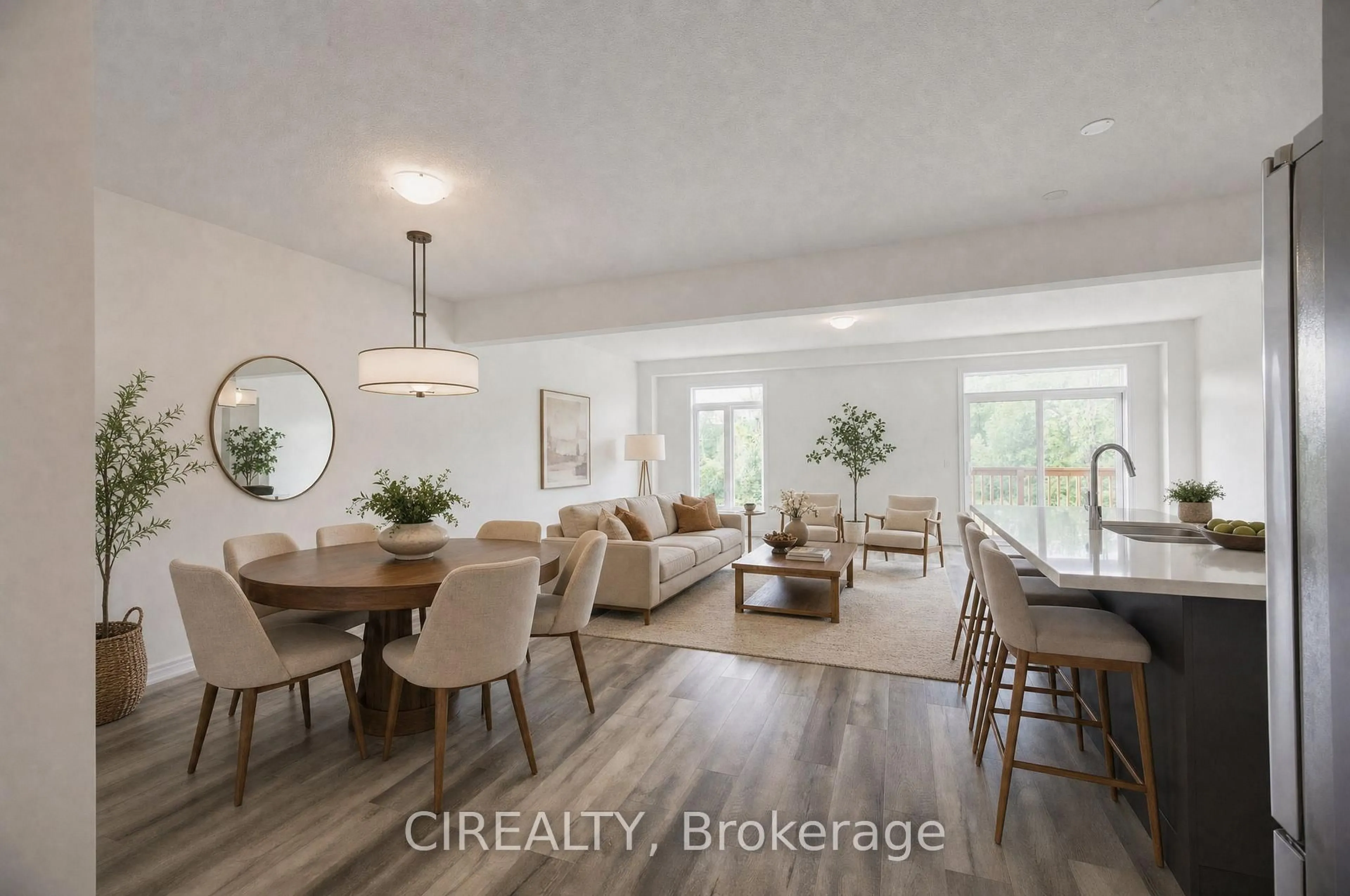 Open concept kitchen, unknown for 84 Valley Trail Pl, Hamilton Ontario L8B 2A2