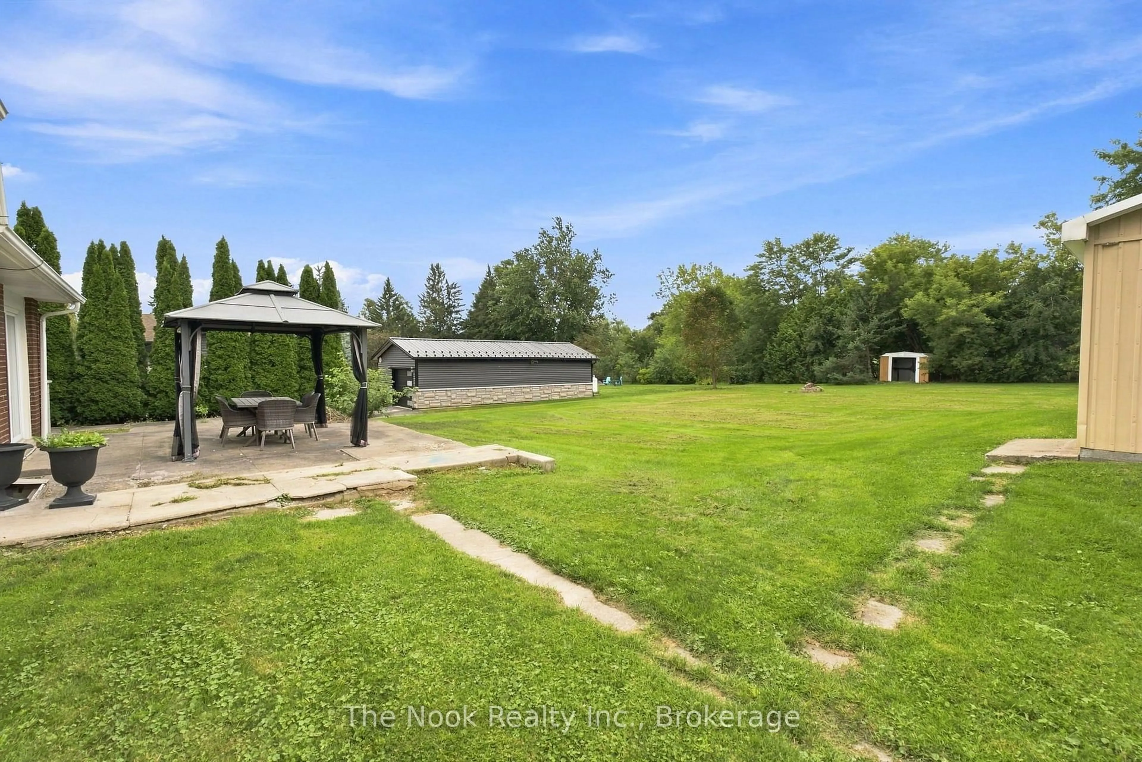 A pic from outside/outdoor area/front of a property/back of a property/a pic from drone, water/lake/river/ocean view for 24 Cedar Ridge Dr, Kawartha Lakes Ontario L0C 1G0