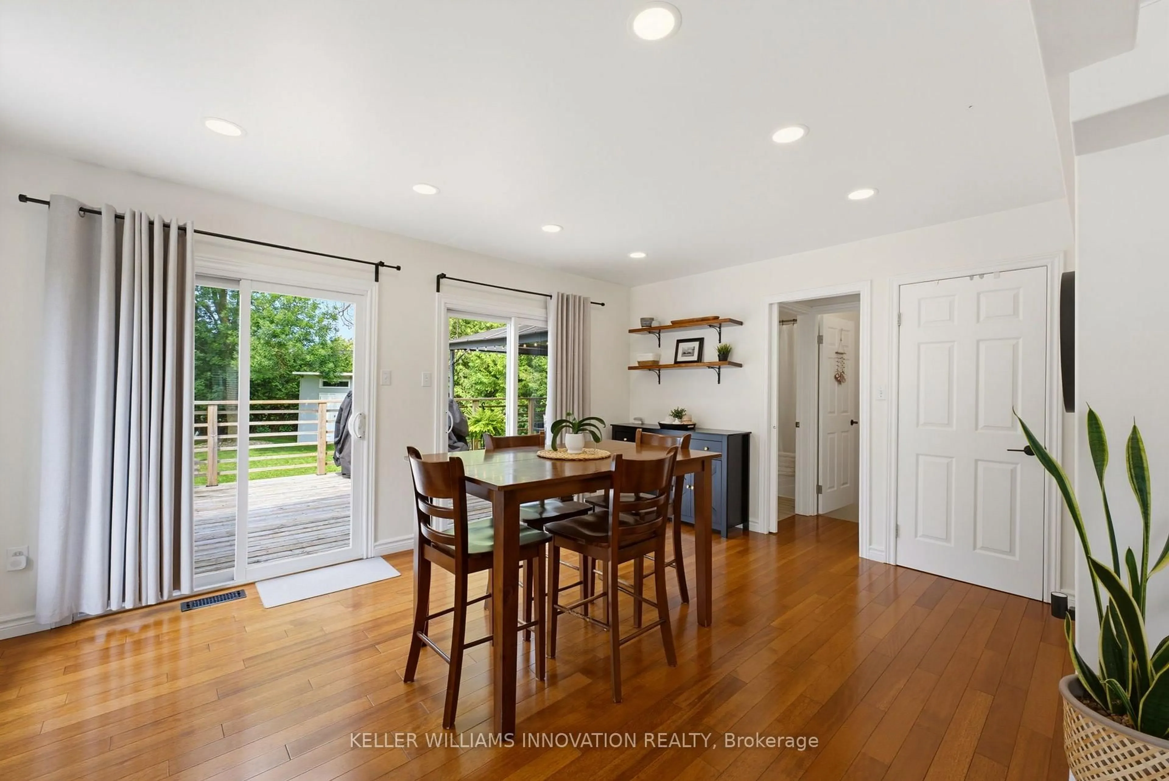 Open concept kitchen, wood/laminate floor for 535 Argyle Ave, North Perth Ontario N4W 1N7