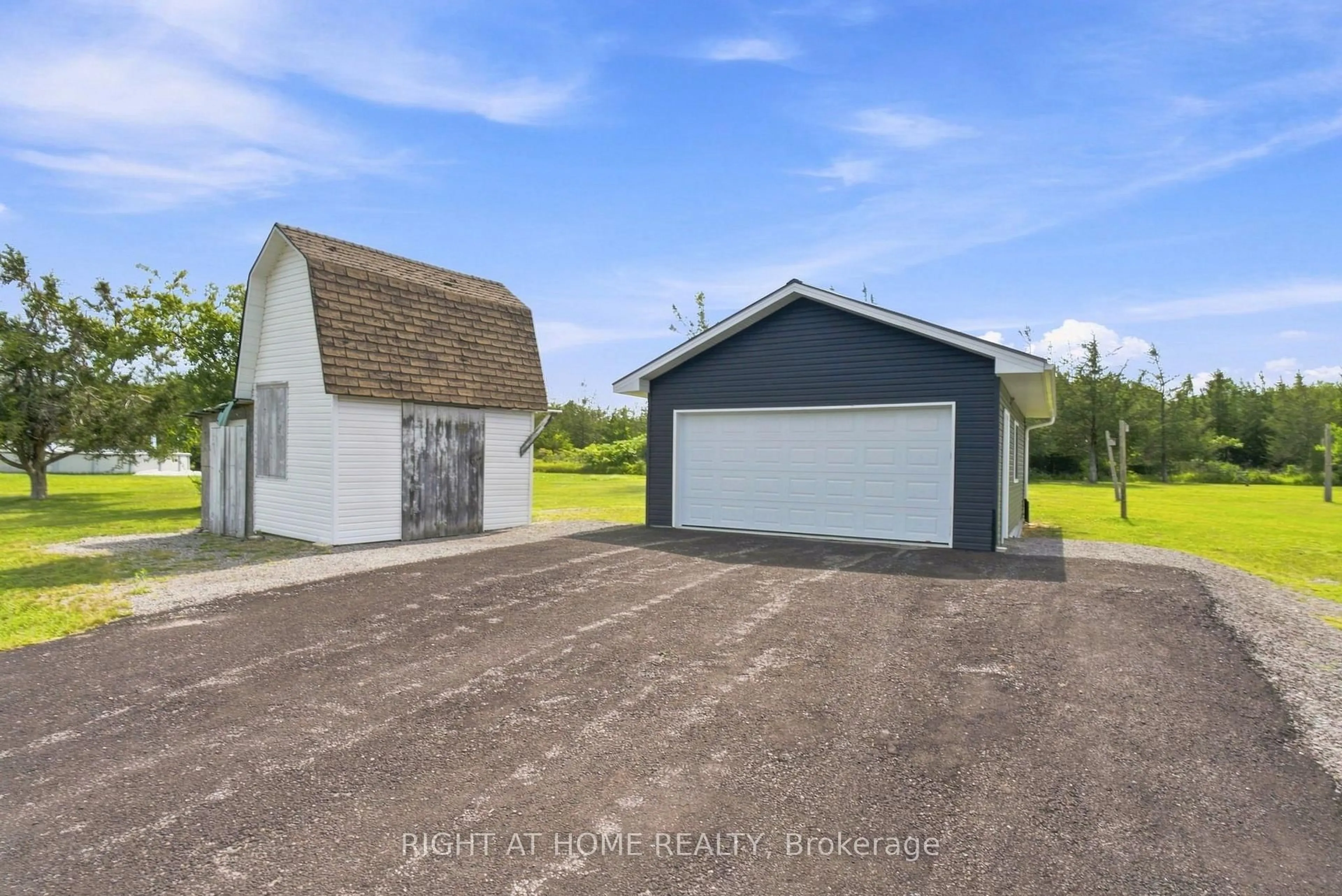 A pic from outside/outdoor area/front of a property/back of a property/a pic from drone, street for 161 Preston Hill Rd, Quinte West Ontario K0K 3M0