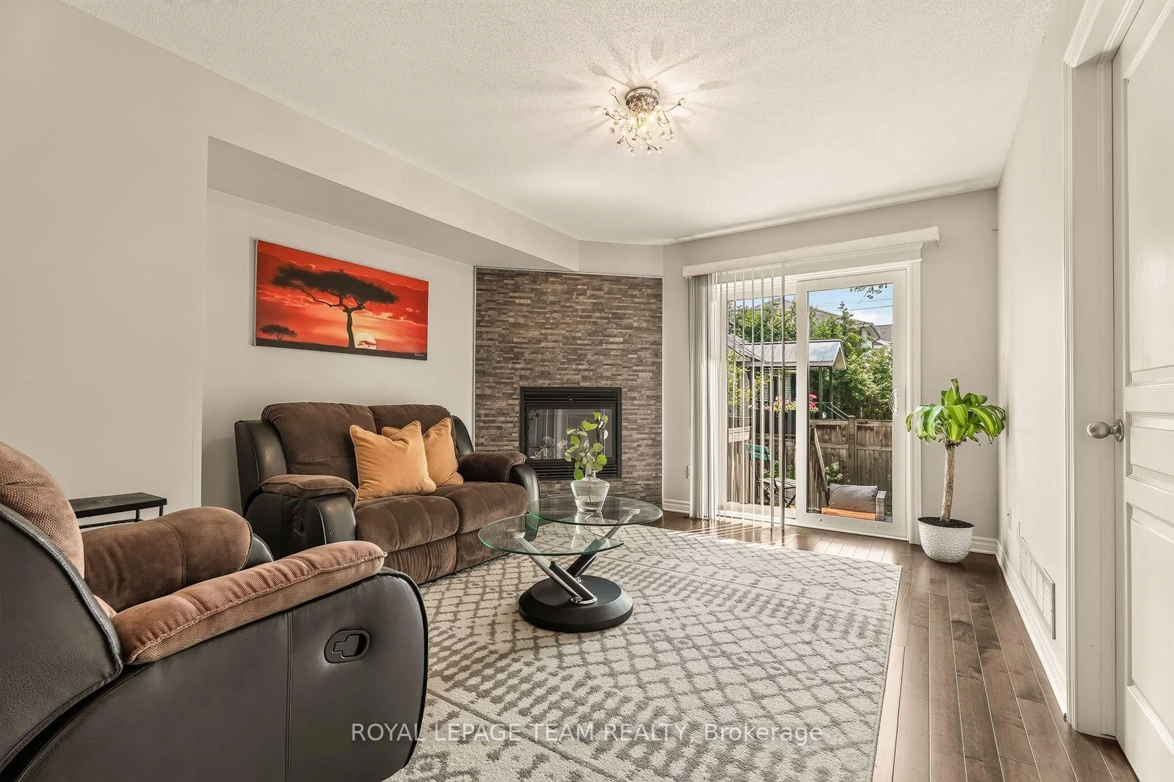 Living room with furniture, unknown for 100 Brilia Private, Ottawa Ontario K1J 0B7