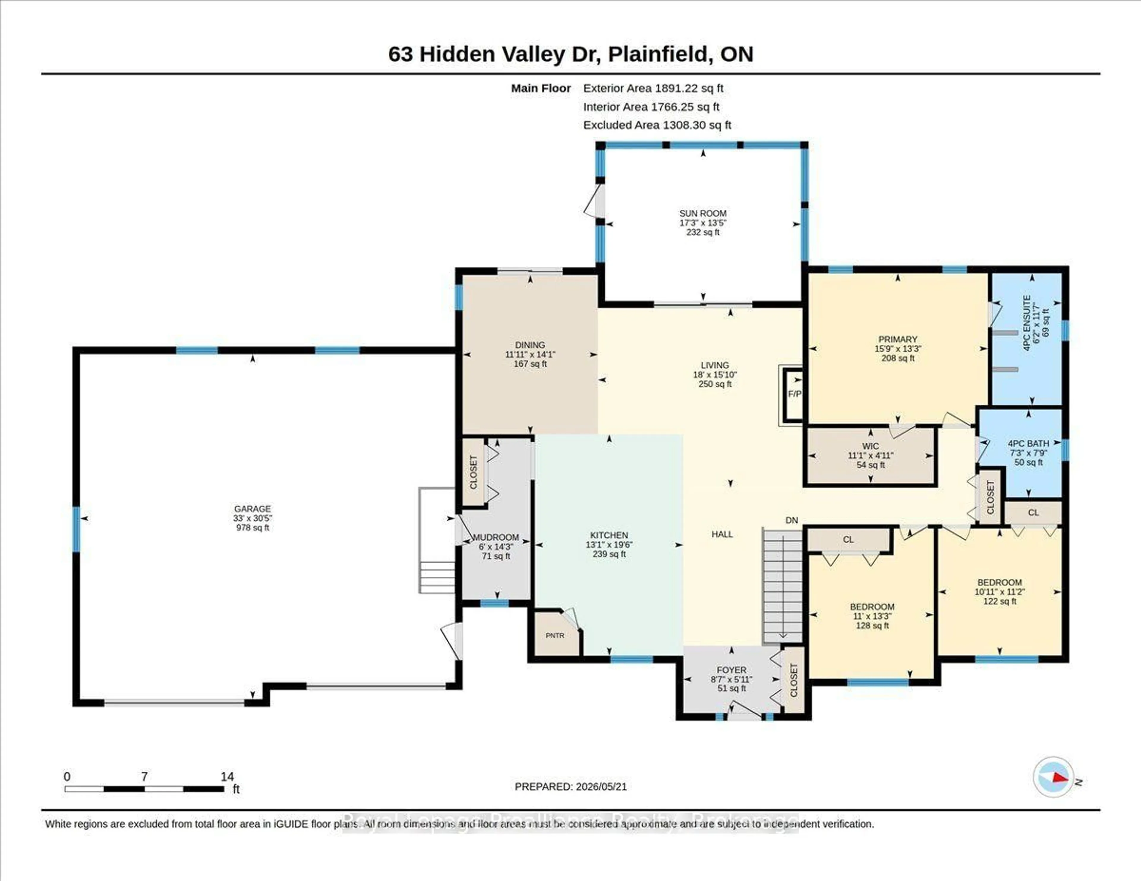 Floor plan for 63 Hiddenvalley Dr, Belleville Ontario K0K 2V0