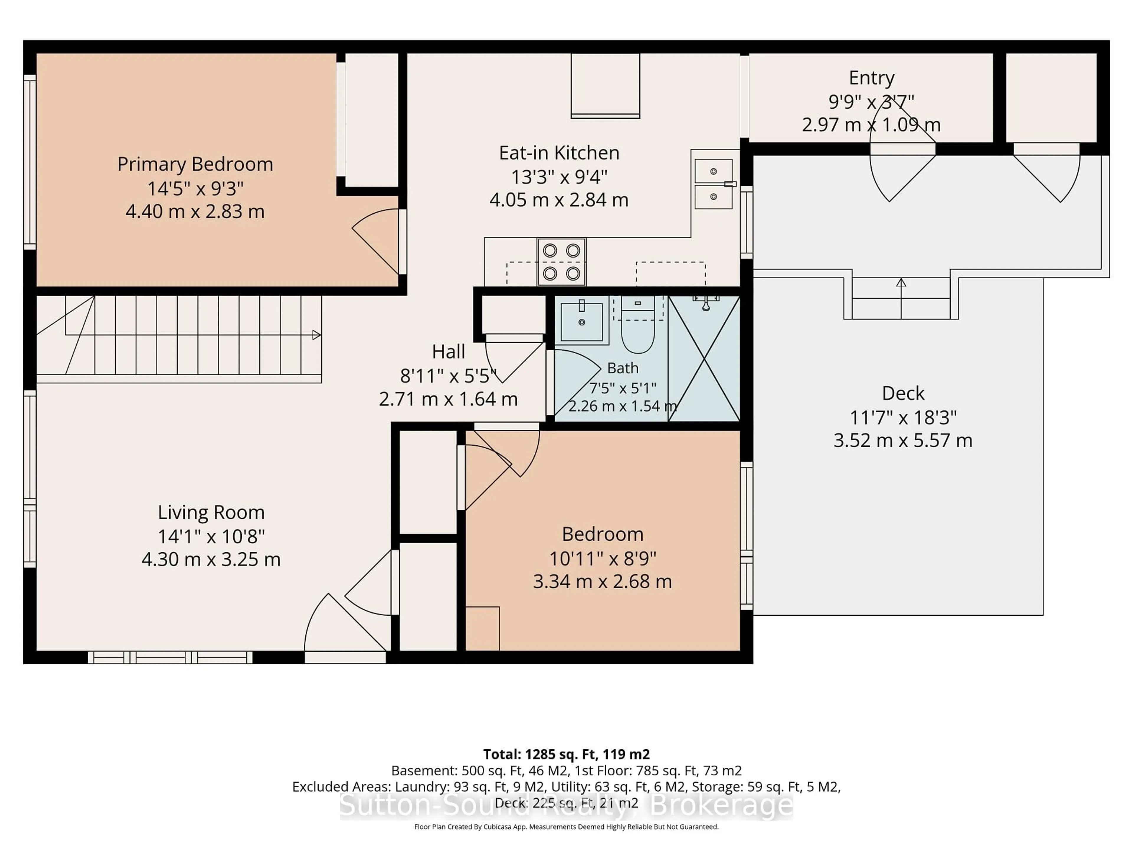Floor plan for 921 8th Ave, Owen Sound Ontario N4K 5M3