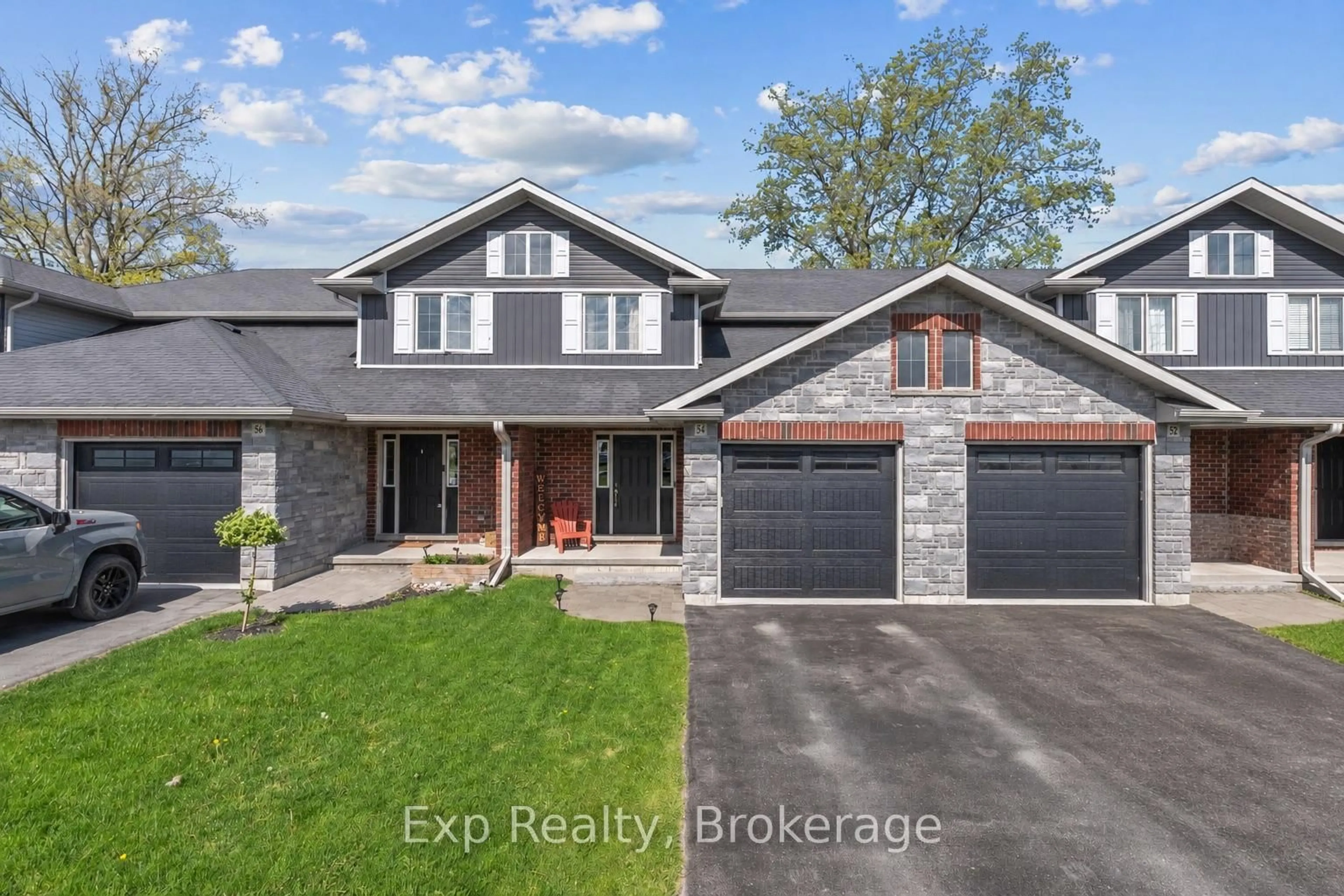 Home with brick exterior material, street for 54 Cortland Cres, Quinte West Ontario K8V 0E9