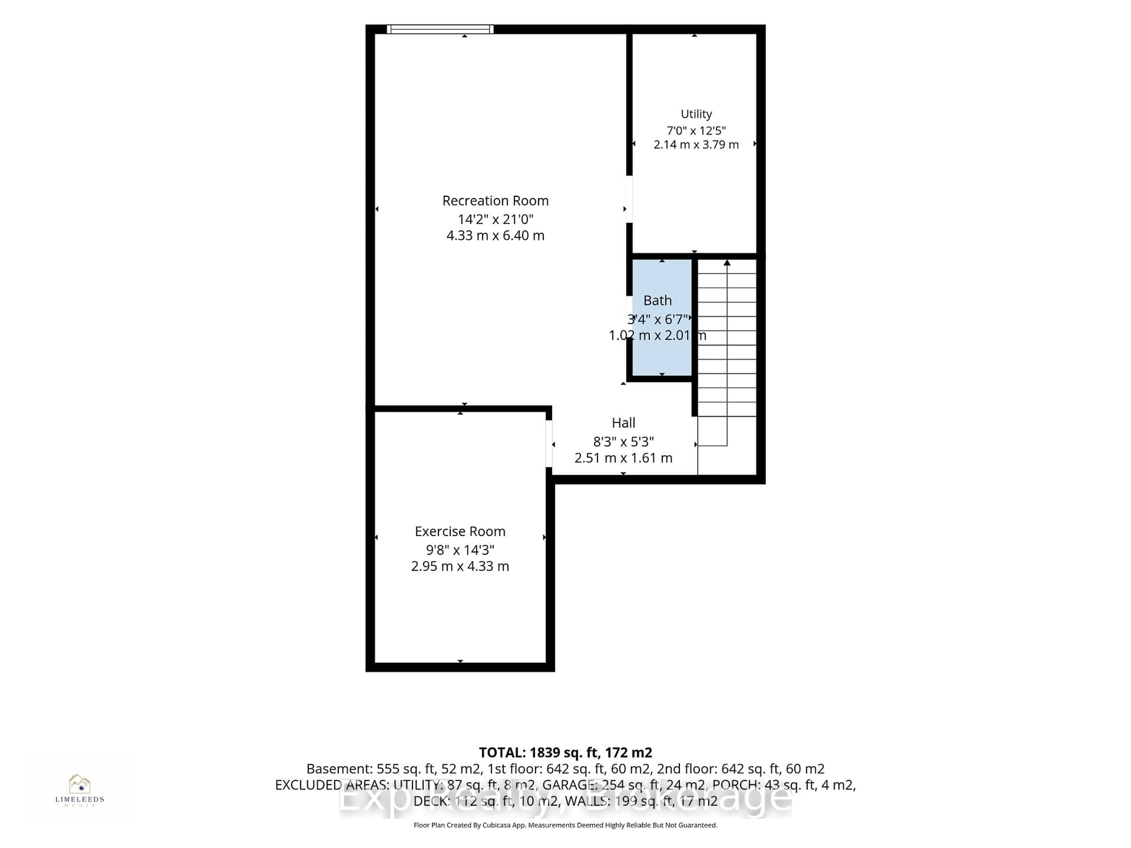 Floor plan for 54 Cortland Cres, Quinte West Ontario K8V 0E9