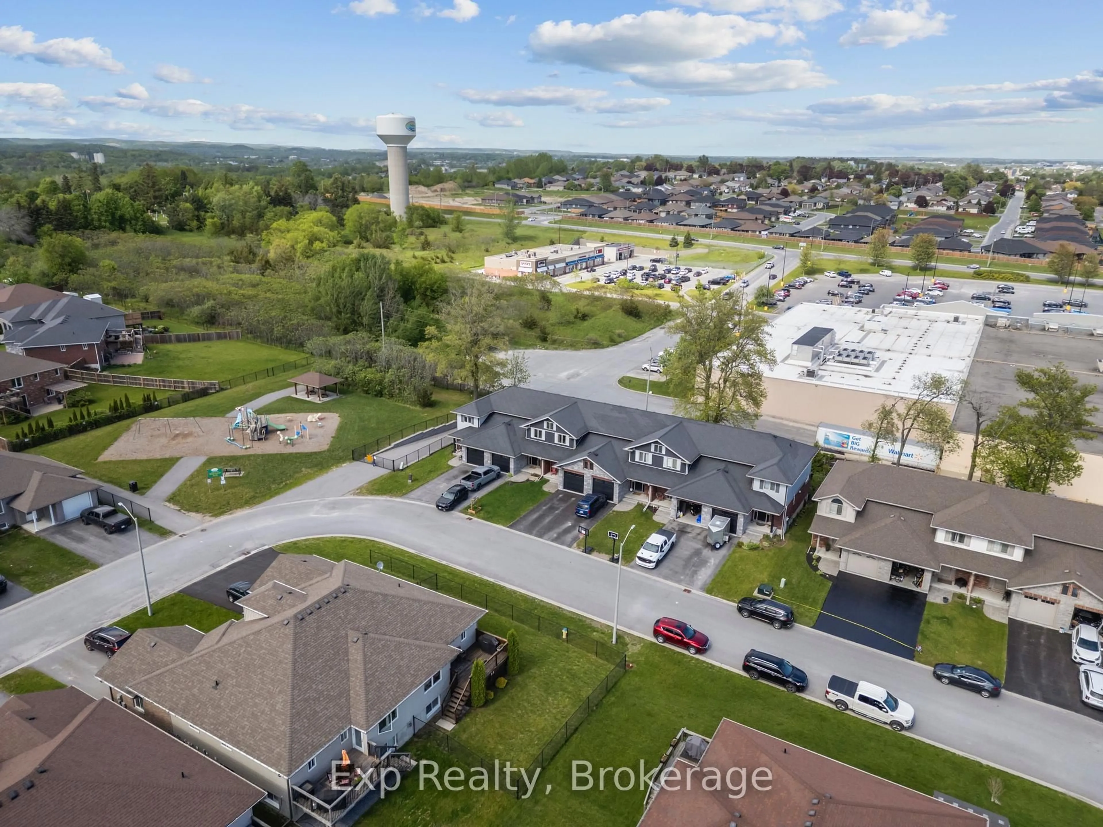 A pic from outside/outdoor area/front of a property/back of a property/a pic from drone, unknown for 54 Cortland Cres, Quinte West Ontario K8V 0E9