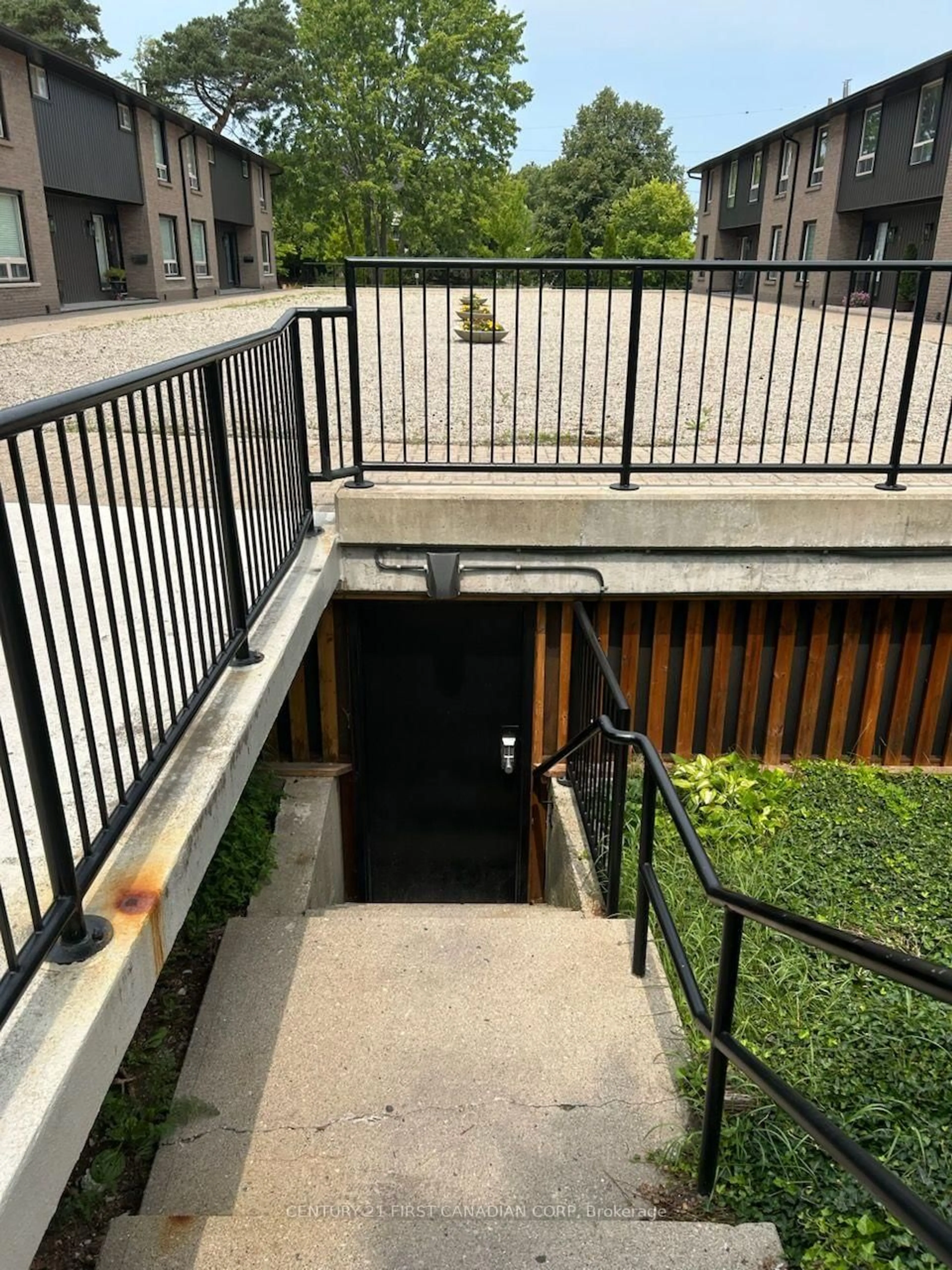 Balcony in the apartment, city buildings view from balcony for 757 Berkshire Dr, London South Ontario N6J 3B5