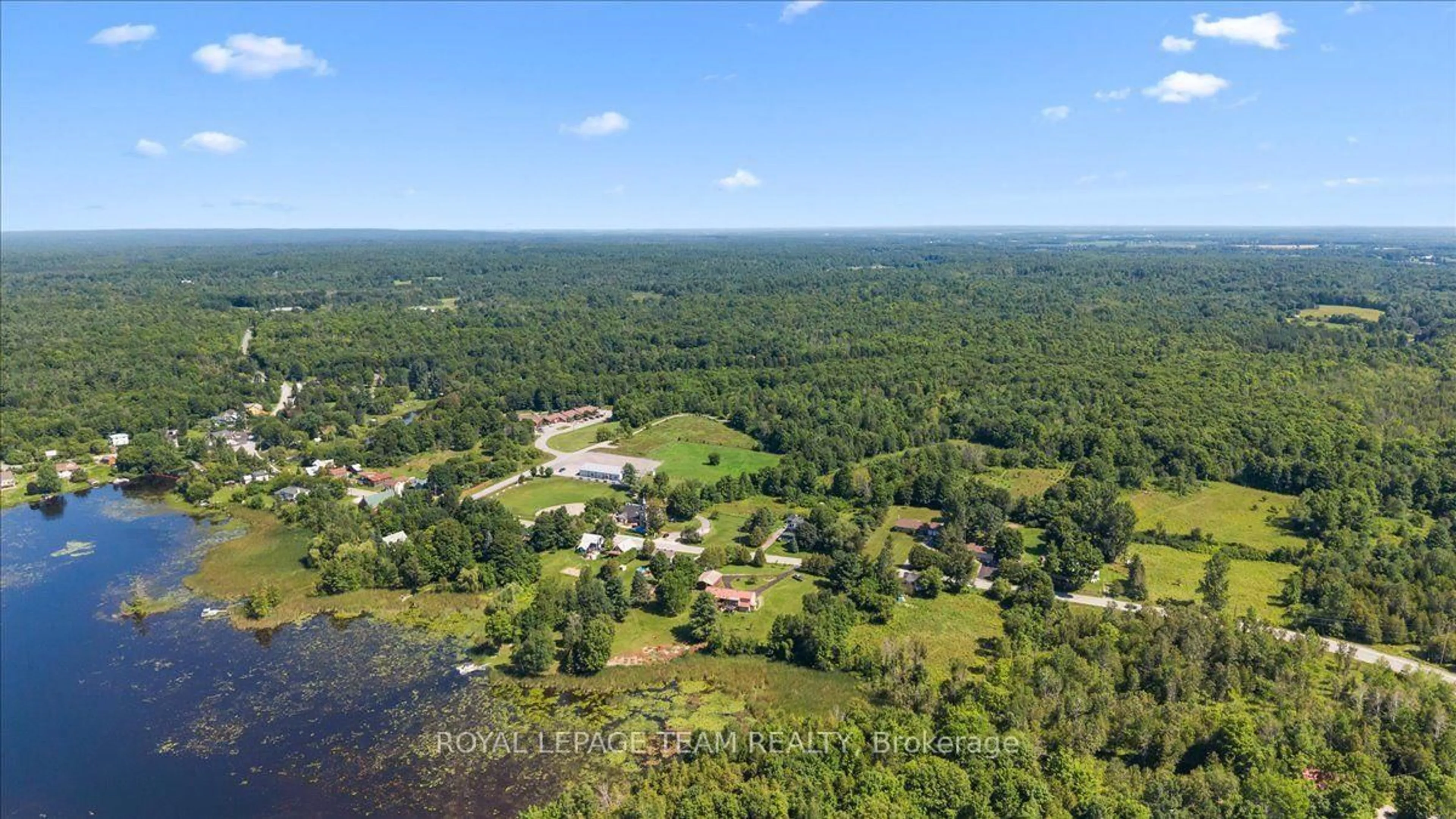 A pic from outside/outdoor area/front of a property/back of a property/a pic from drone, water/lake/river/ocean view for 2754 Tatlock Rd, Clayton Ontario K0A 1P0