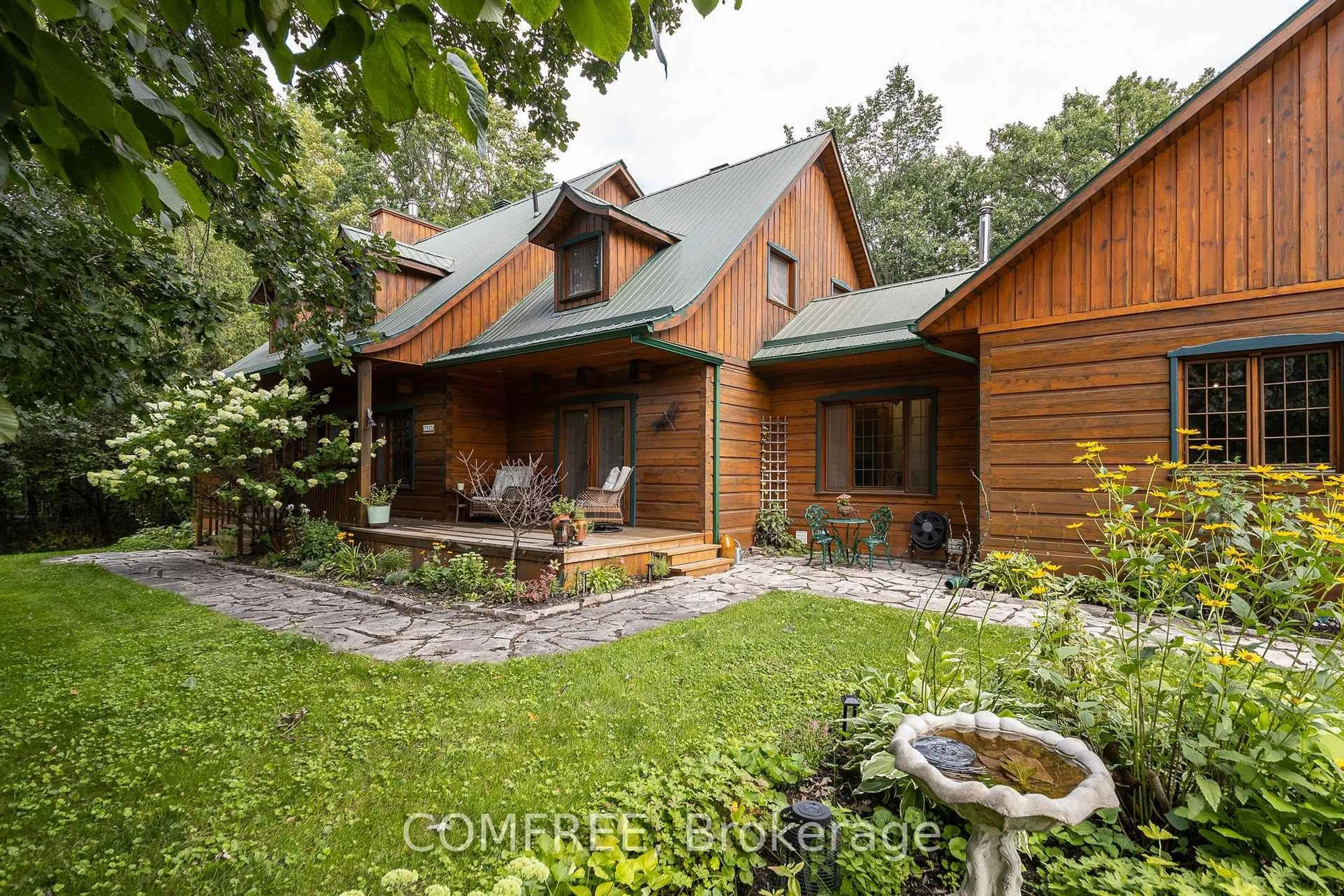 Home with brick exterior material, forest/trees view for 7925 Resolute Way, Metcalfe Ontario K0A 2P0