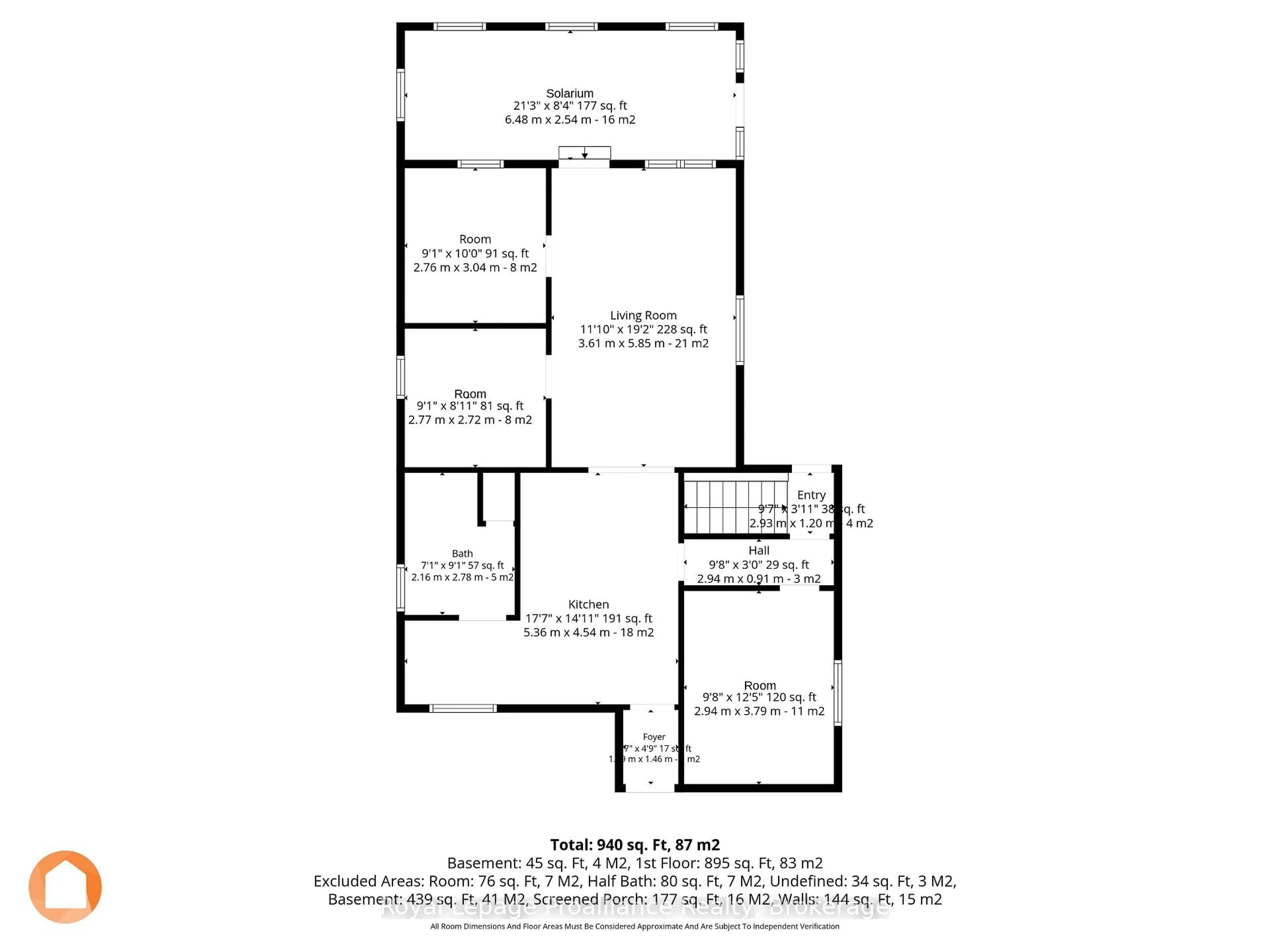 Floor plan for 252 Sidney St, Quinte West Ontario K8V 2T4