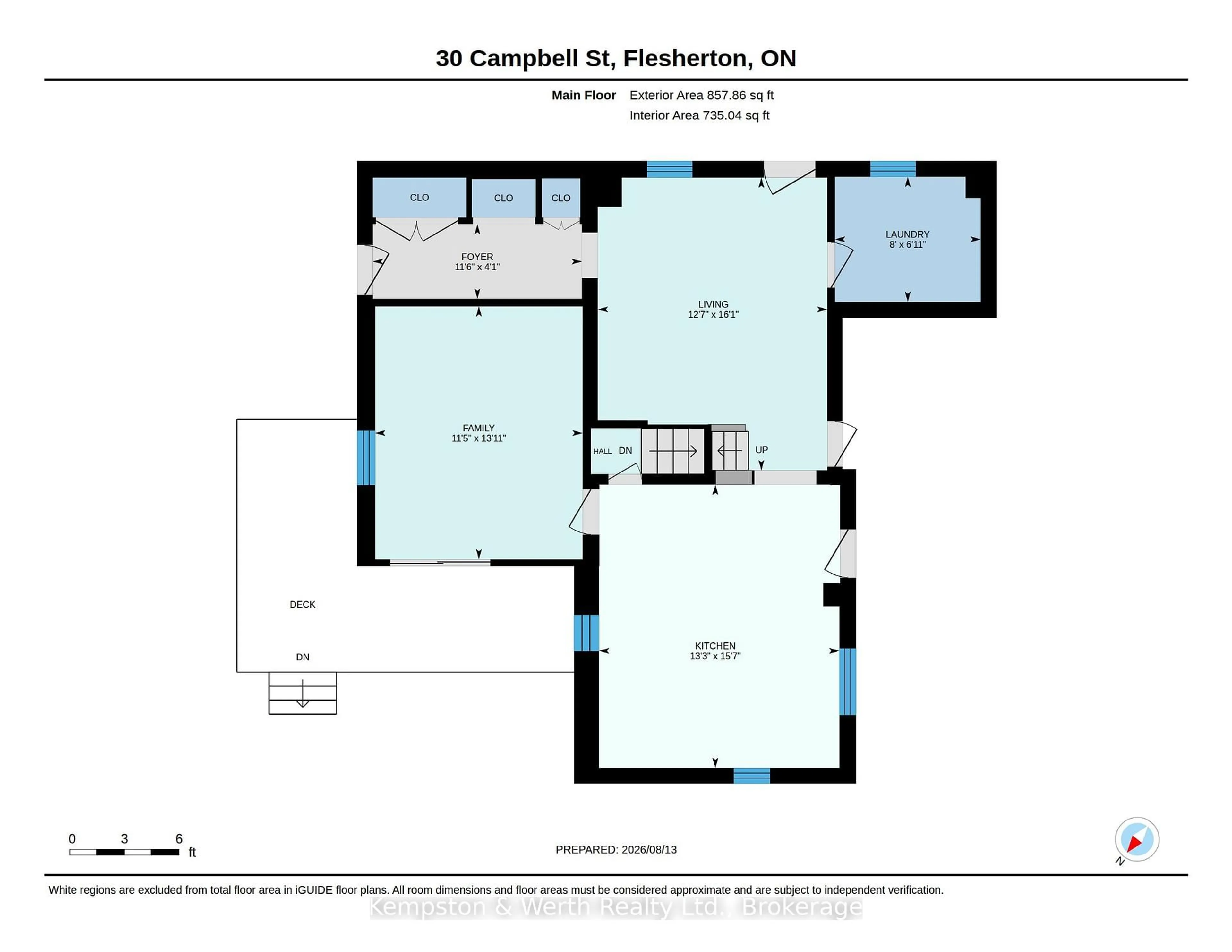 Floor plan for 30 Campbell St St, Grey Highlands Ontario N0C 1E0