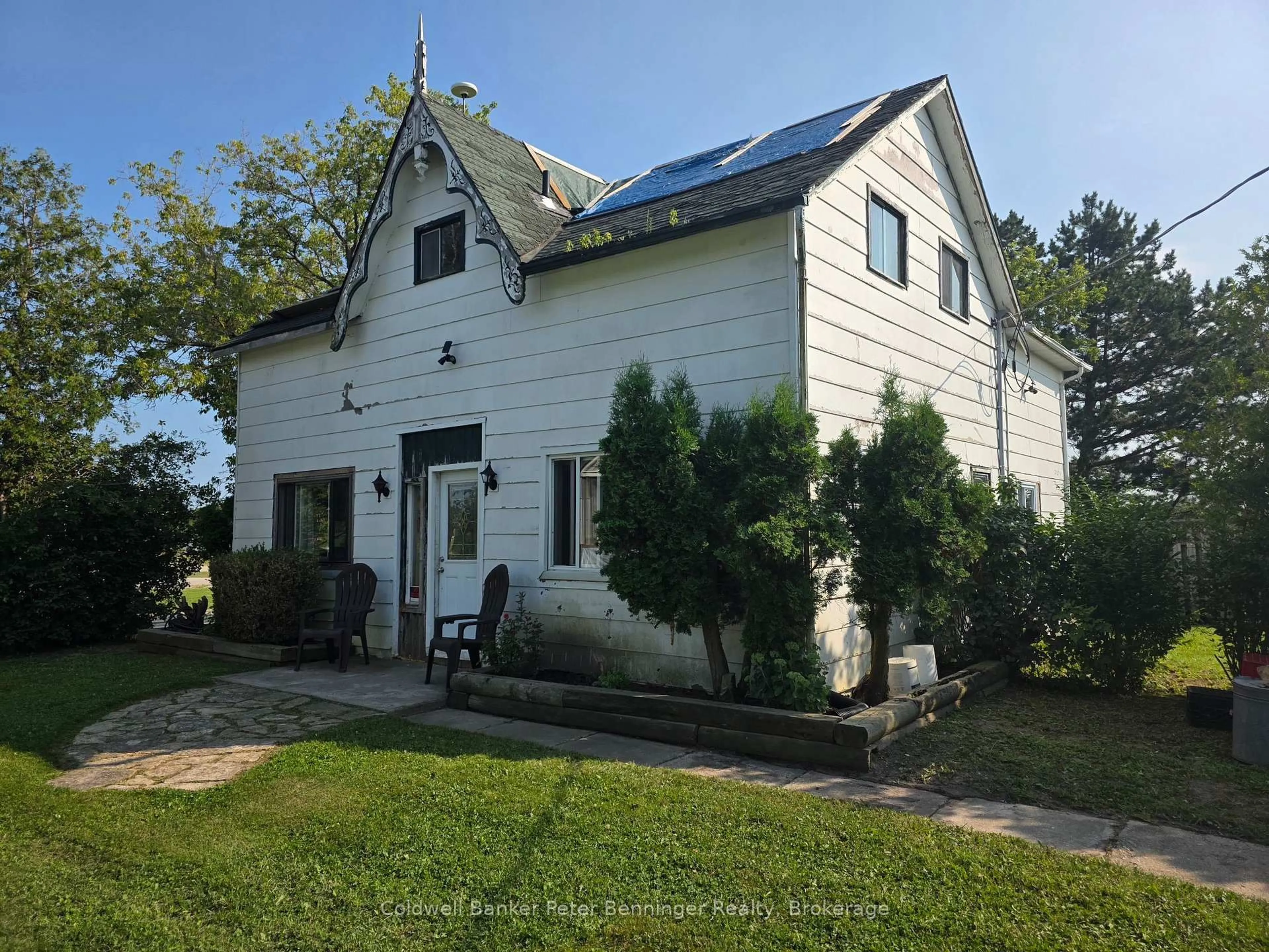 A pic from outside/outdoor area/front of a property/back of a property/a pic from drone, unknown for 2867 Bruce Road 15 Rd, Kincardine Ontario N0G 2T0