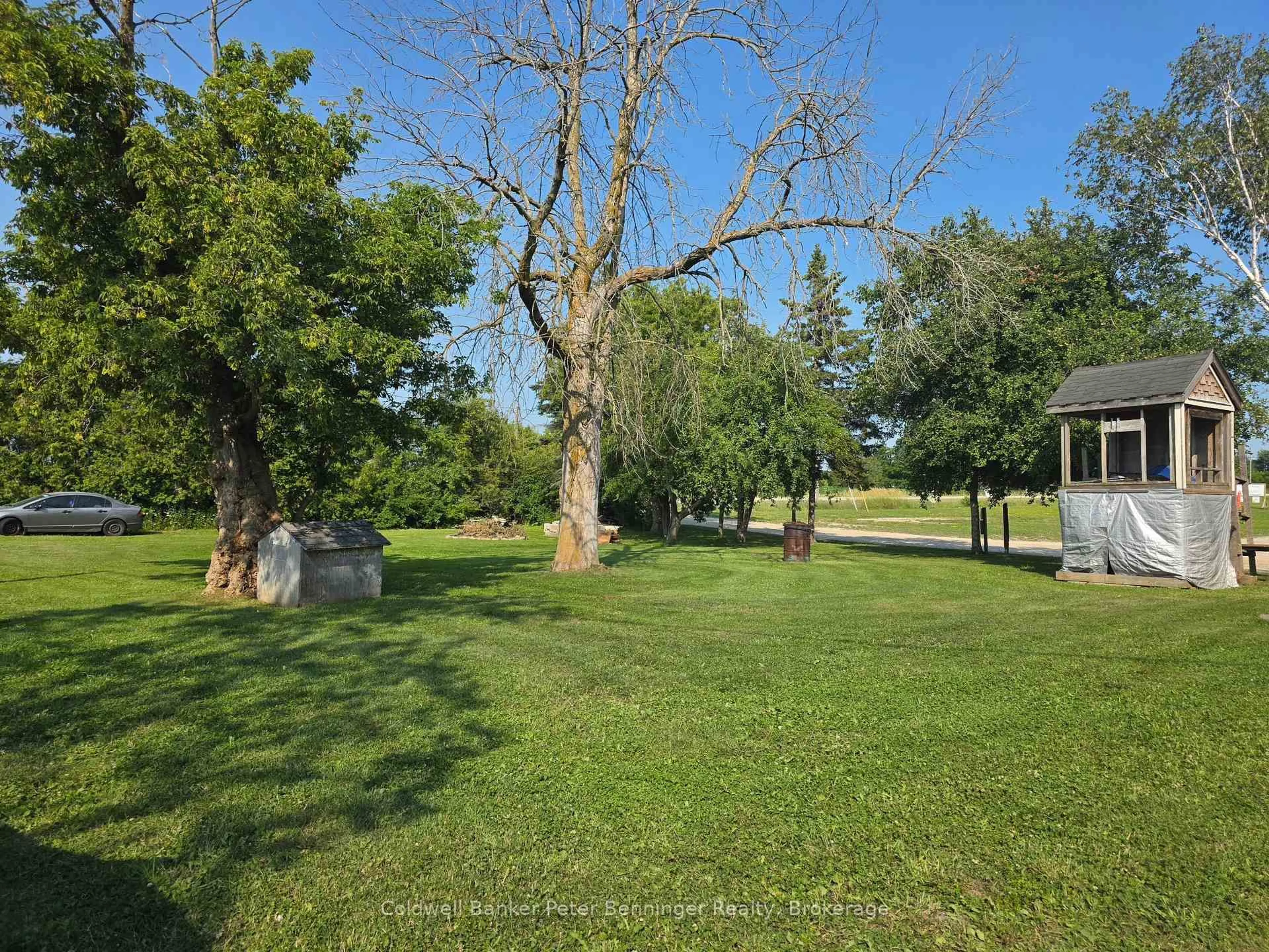 A pic from outside/outdoor area/front of a property/back of a property/a pic from drone, forest/trees view for 2867 Bruce Road 15 Rd, Kincardine Ontario N0G 2T0