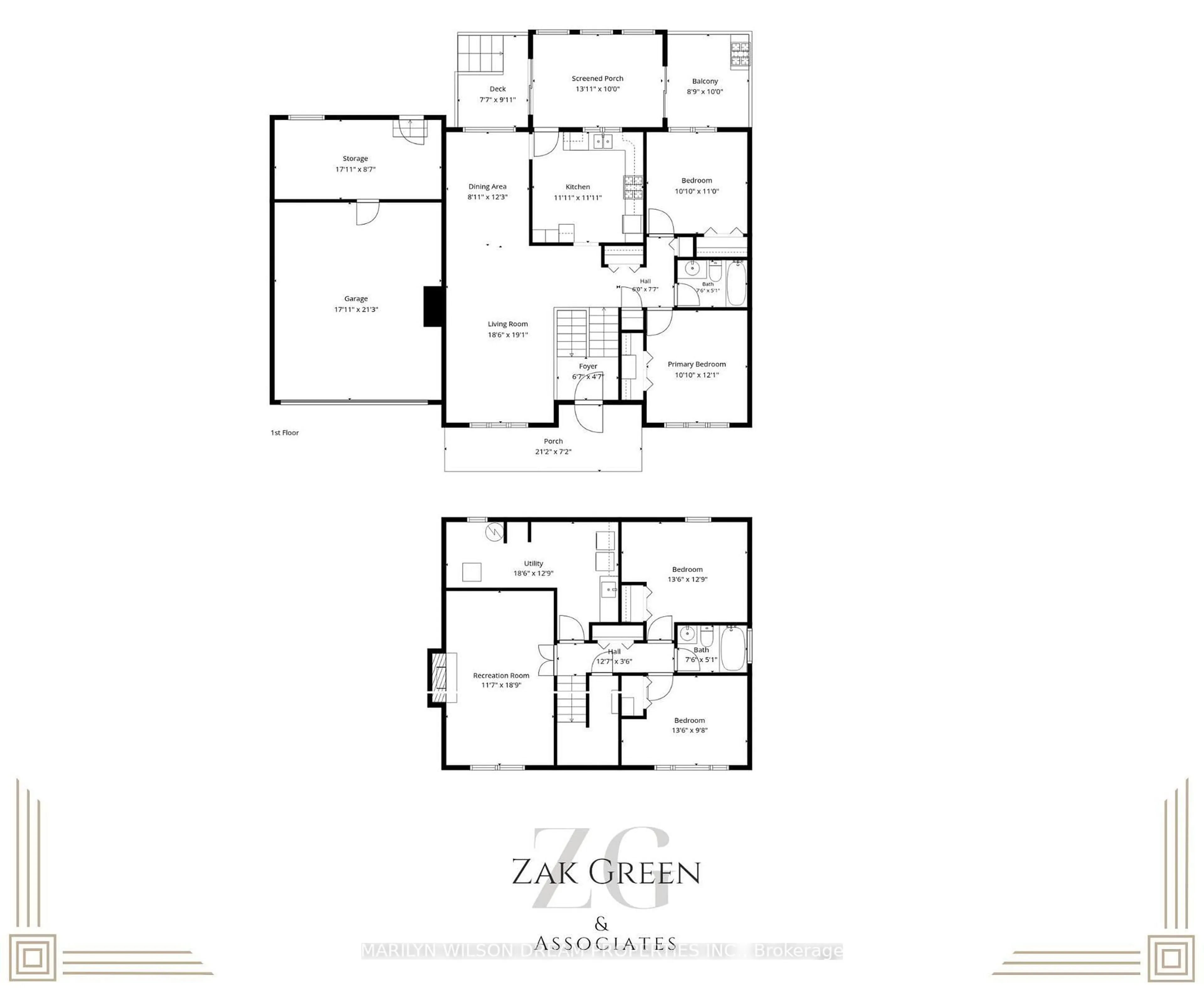 Floor plan for 20 Coolbrook Cres, Munster Ontario K0A 3P0