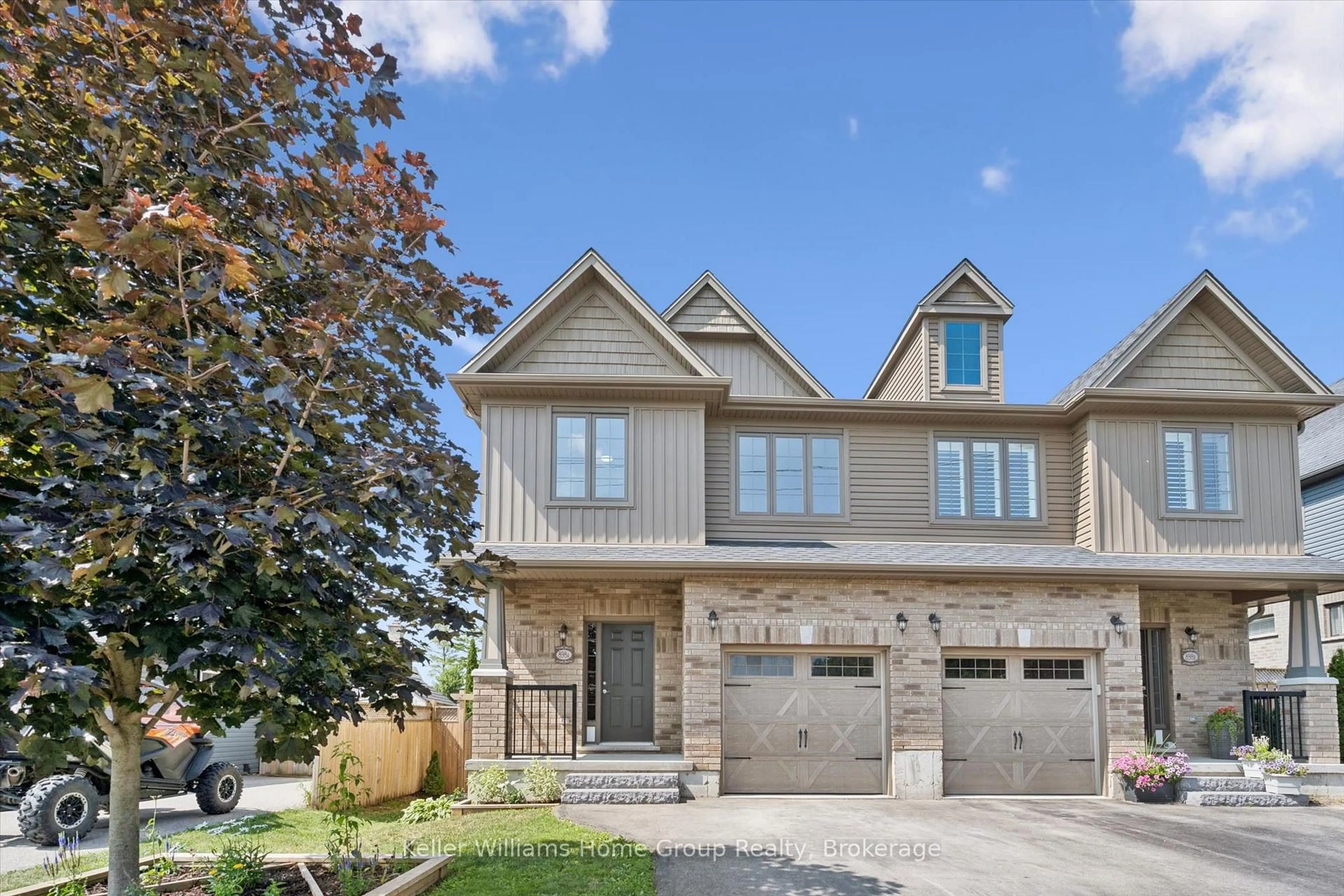 Home with brick exterior material, street for 898A Gzowski St, Centre Wellington Ontario N1M 3L4