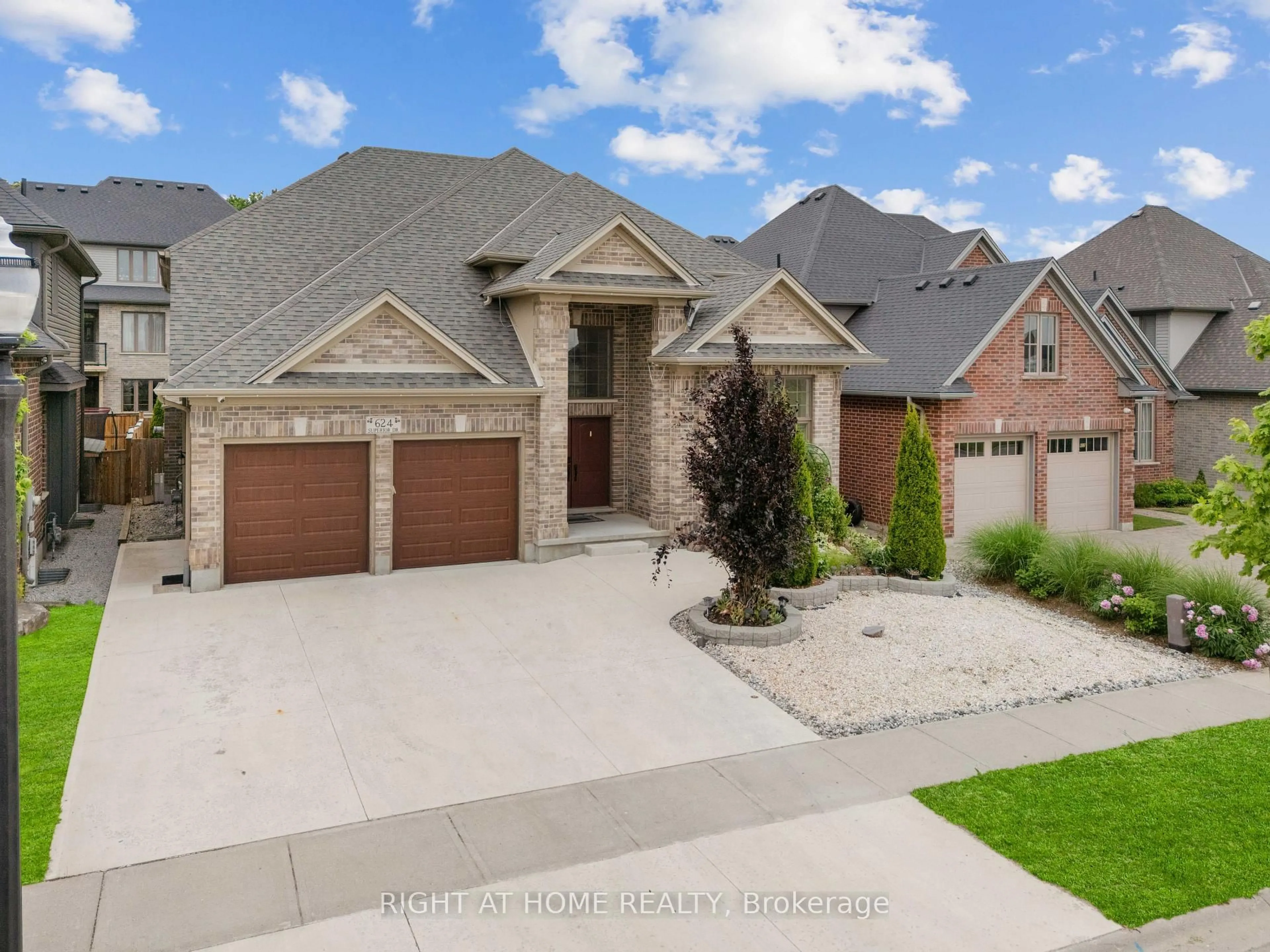 Home with brick exterior material, street for 624 Superior Dr, London North Ontario N5X 0M2
