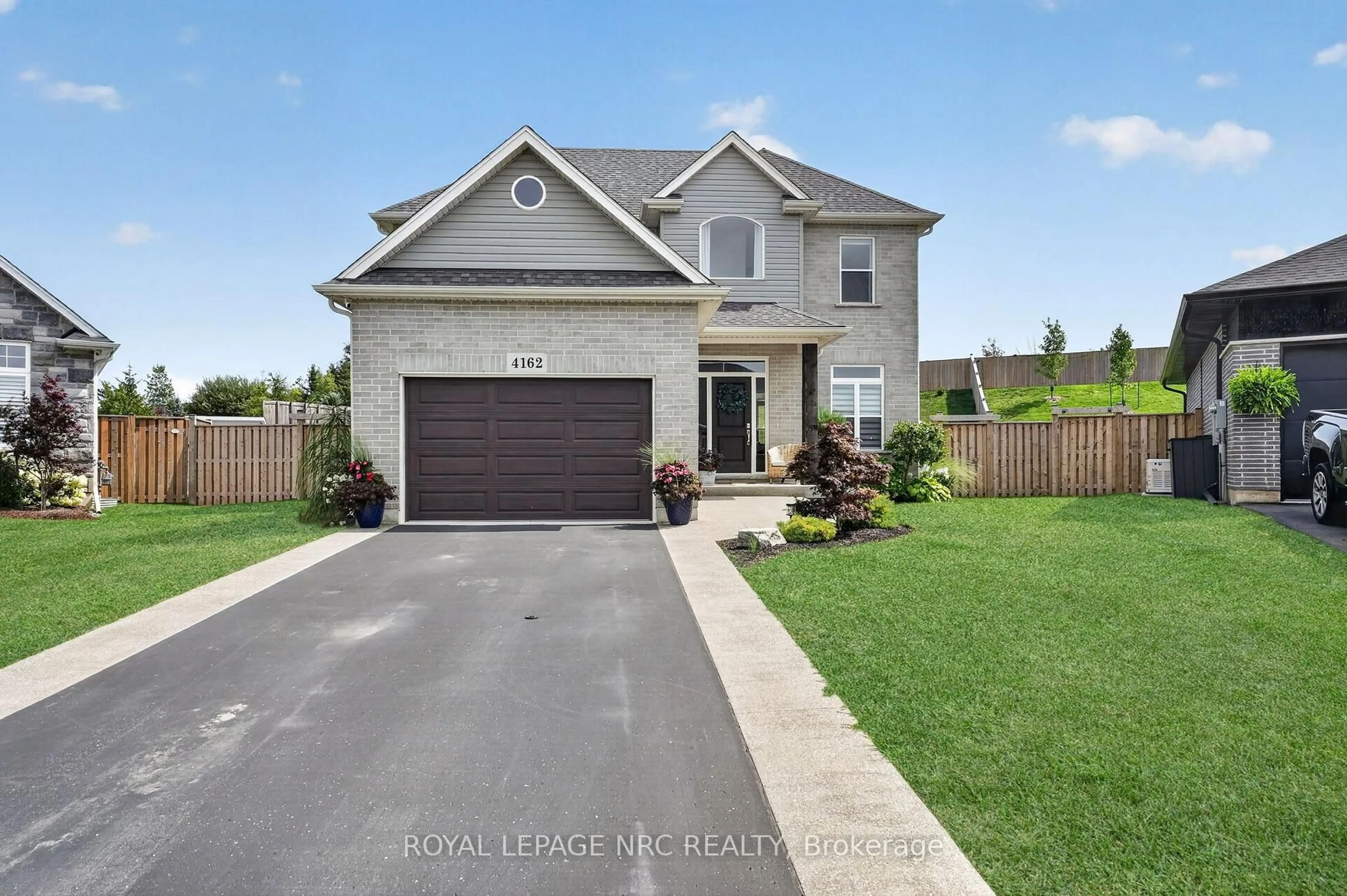 Home with brick exterior material, street for 4162 Village Creek Dr, Fort Erie Ontario L0S 1S0