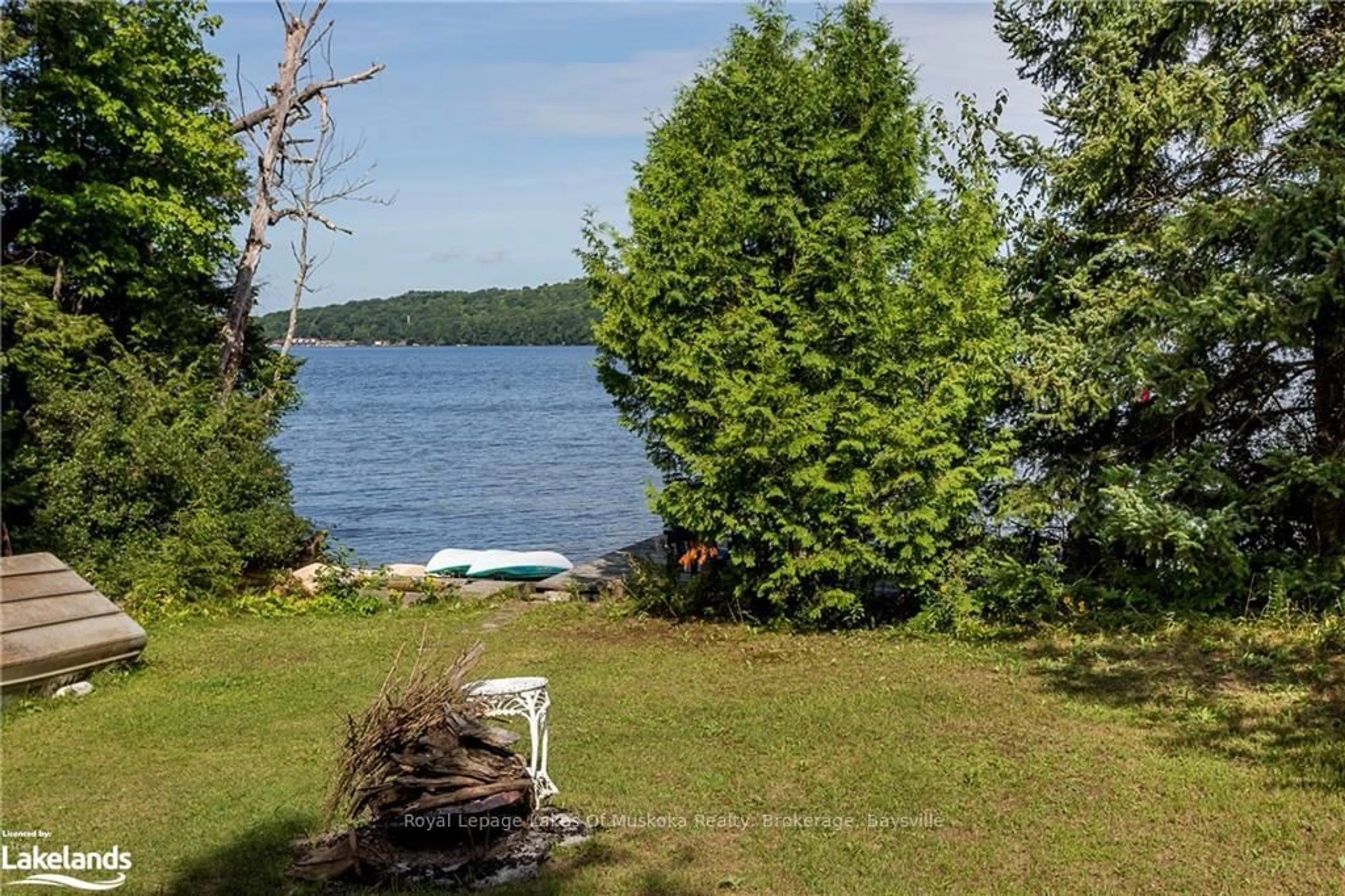 Patio, water/lake/river/ocean view for 1378 OLD HIGHWAY 117 Rd, Lake of Bays Ontario P0B 1A0