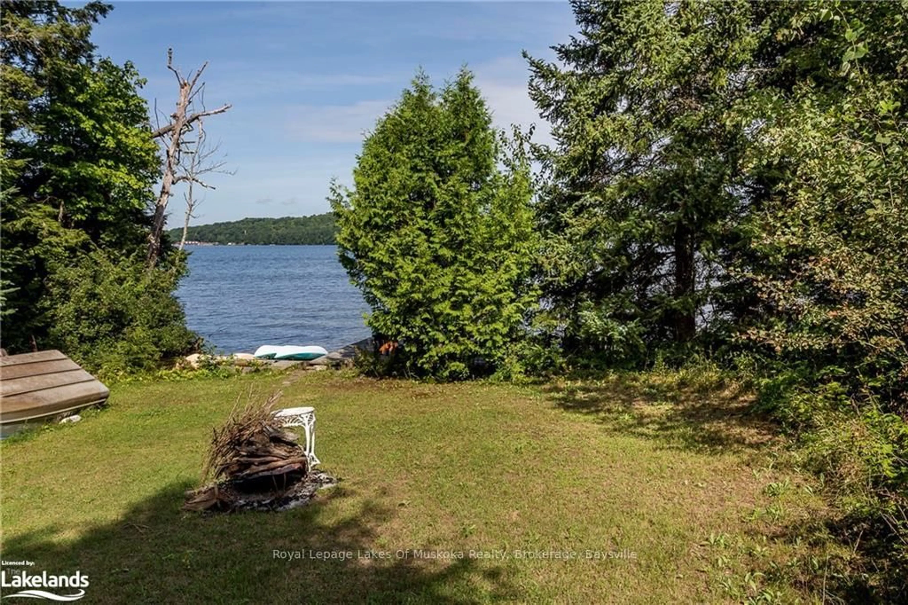 Patio, water/lake/river/ocean view for 1378 OLD HIGHWAY 117 Rd, Lake of Bays Ontario P0B 1A0