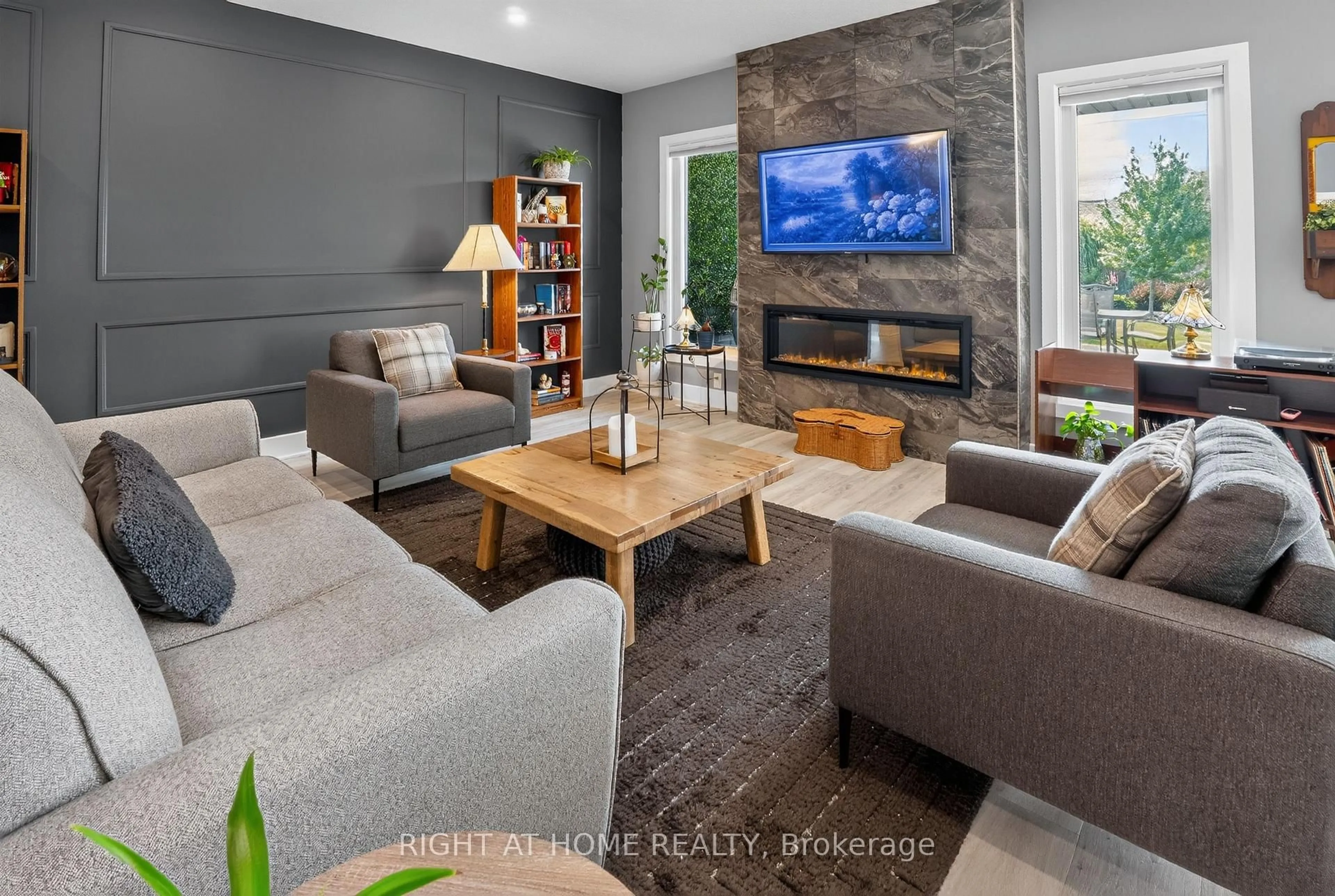 Living room with furniture, unknown for 57 Talbot Grove Lane, Southwold Ontario N5P 3T2