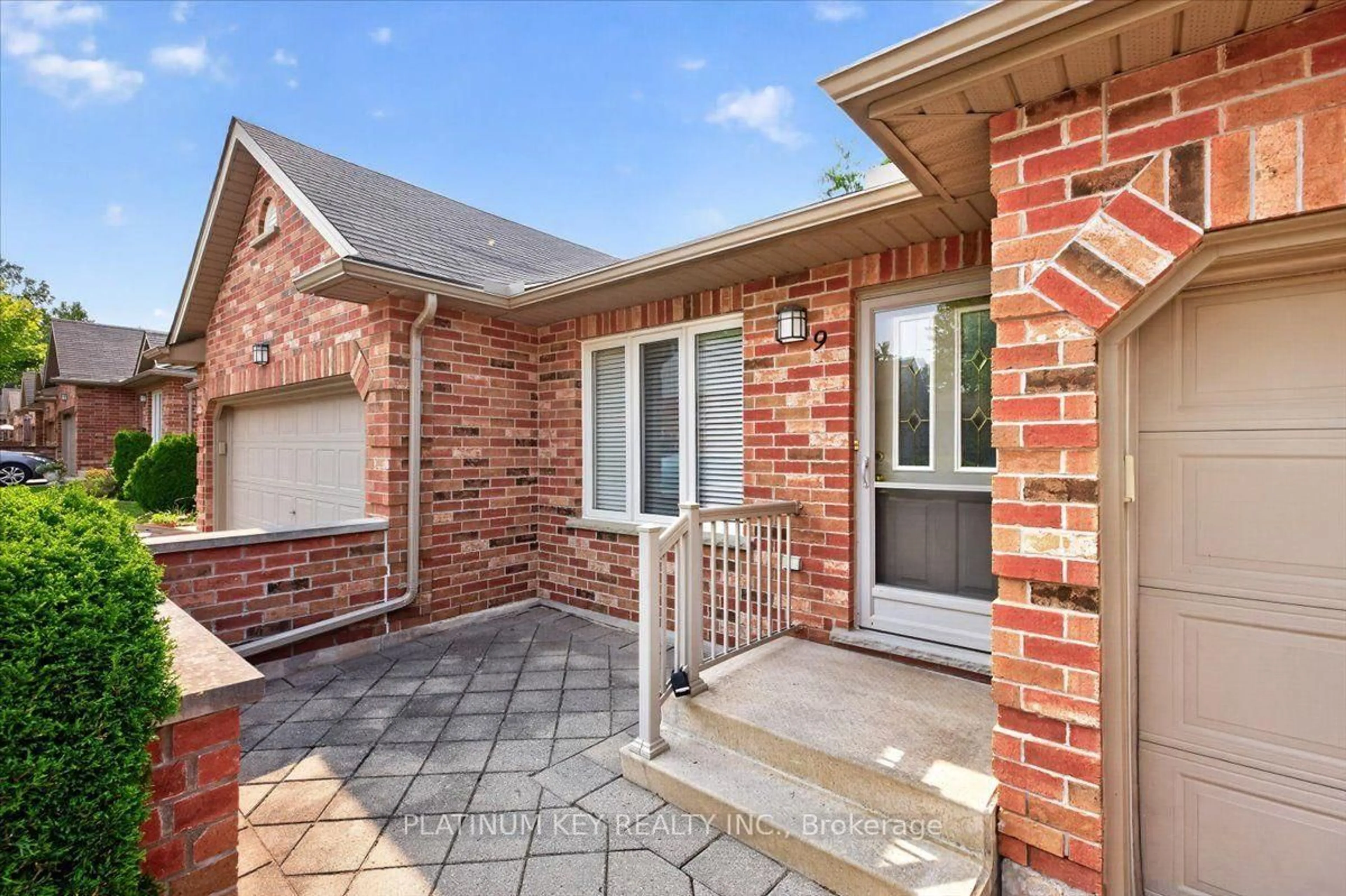 Home with brick exterior material, street for 43 Capulet Walk #9, London North Ontario N6H 5V4