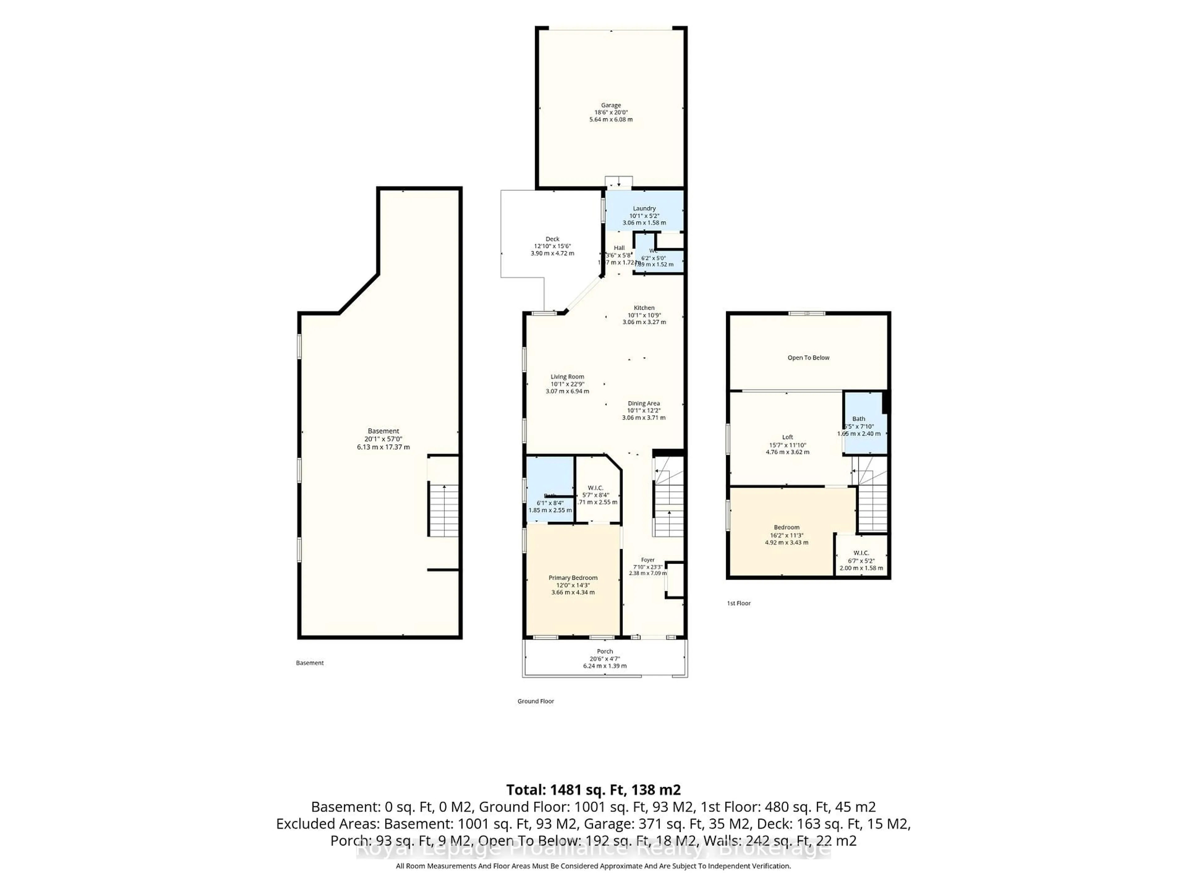 Floor plan for 268 Strachan St, Port Hope Ontario L1A 0C8