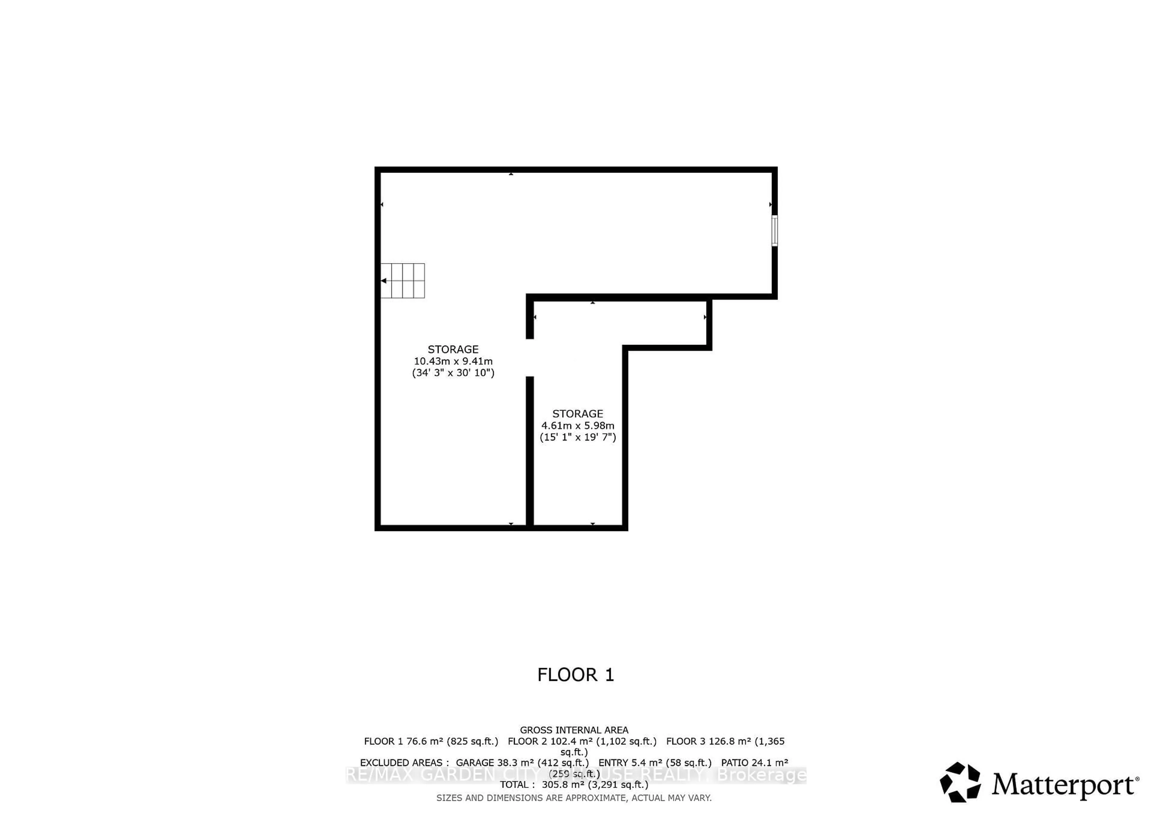 Floor plan for 1365 Rice Rd, Pelham Ontario L3B 5N5