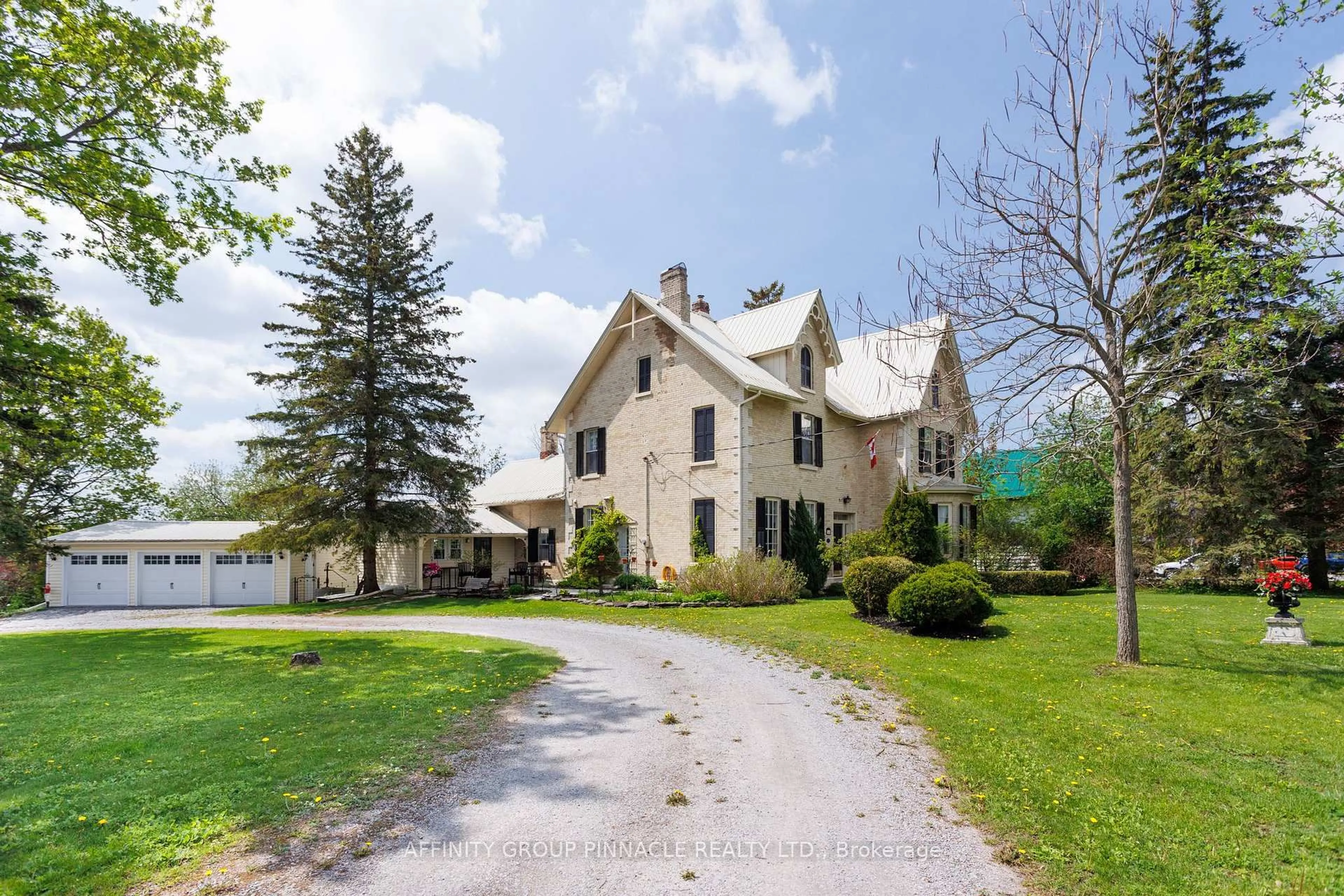 A pic from outside/outdoor area/front of a property/back of a property/a pic from drone, water/lake/river/ocean view for 145 King St, Kawartha Lakes Ontario K0M 2T0
