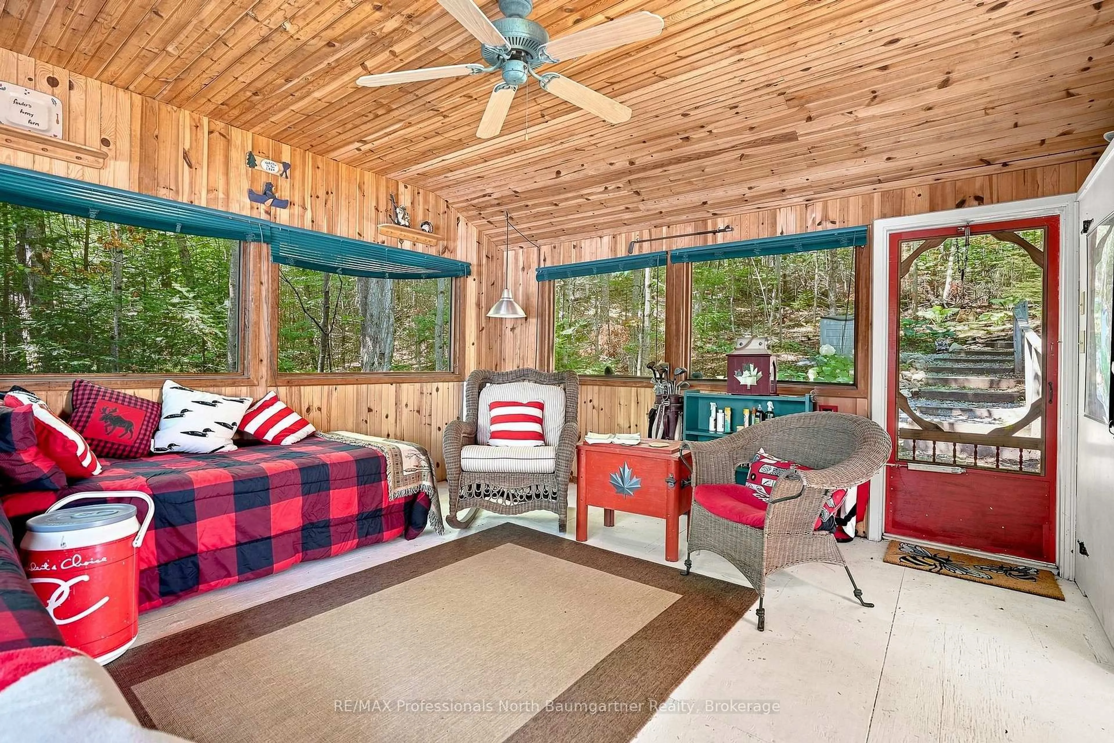 Patio, water/lake/river/ocean view for 2020 Alsop Rd, Highlands East Ontario K0M 2R0
