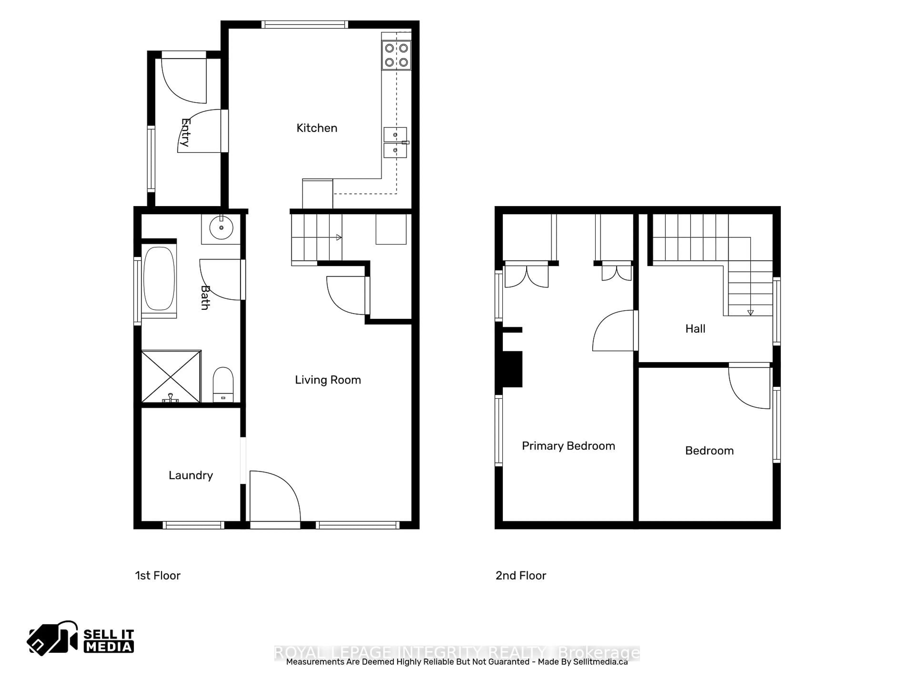 Floor plan for 263 BERTHA St, Hawkesbury Ontario K6A 2A7