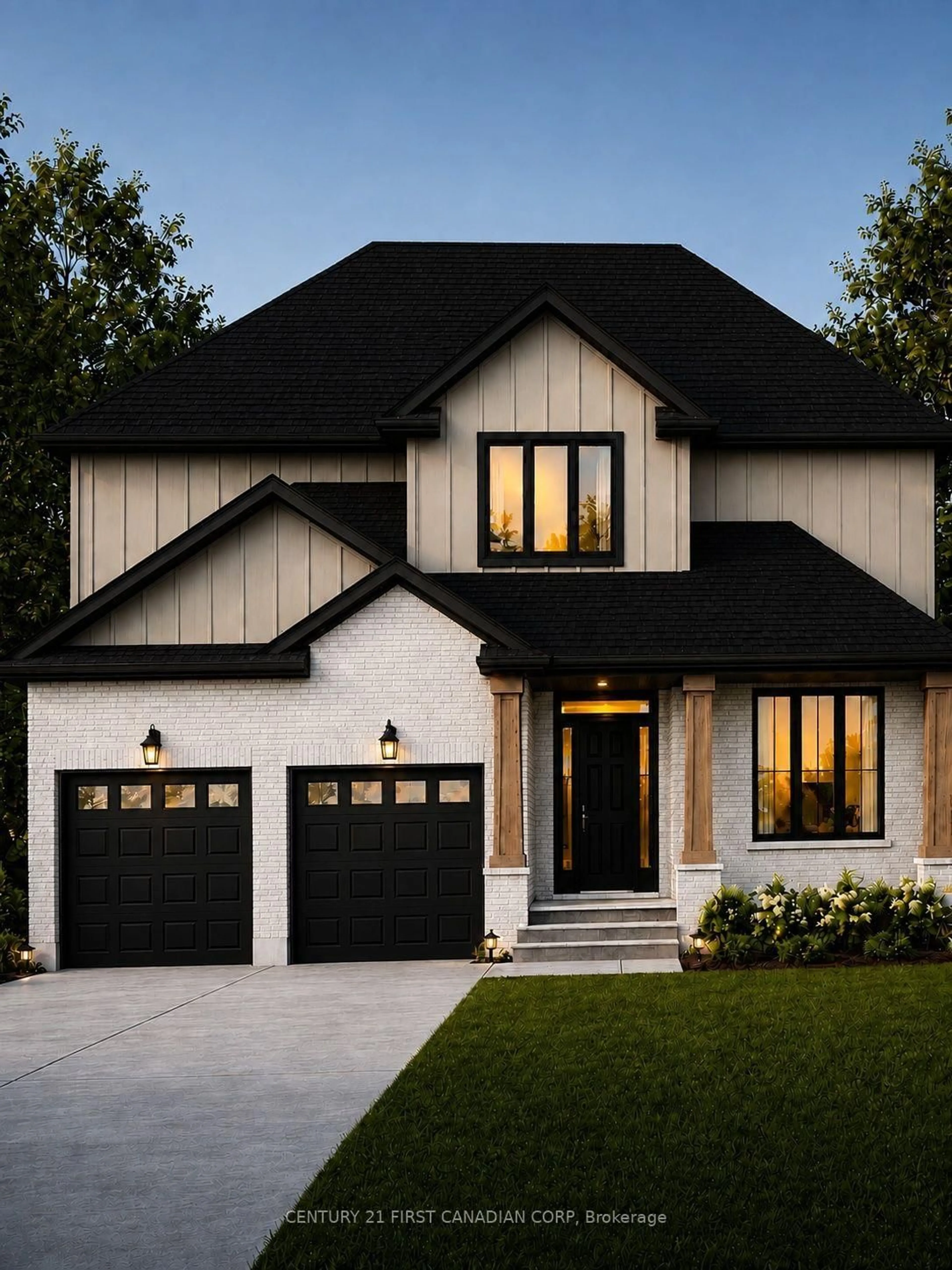Home with brick exterior material, street for 158 Watts Dr #(Lot 48), Lucan Biddulph Ontario N0M 2J0