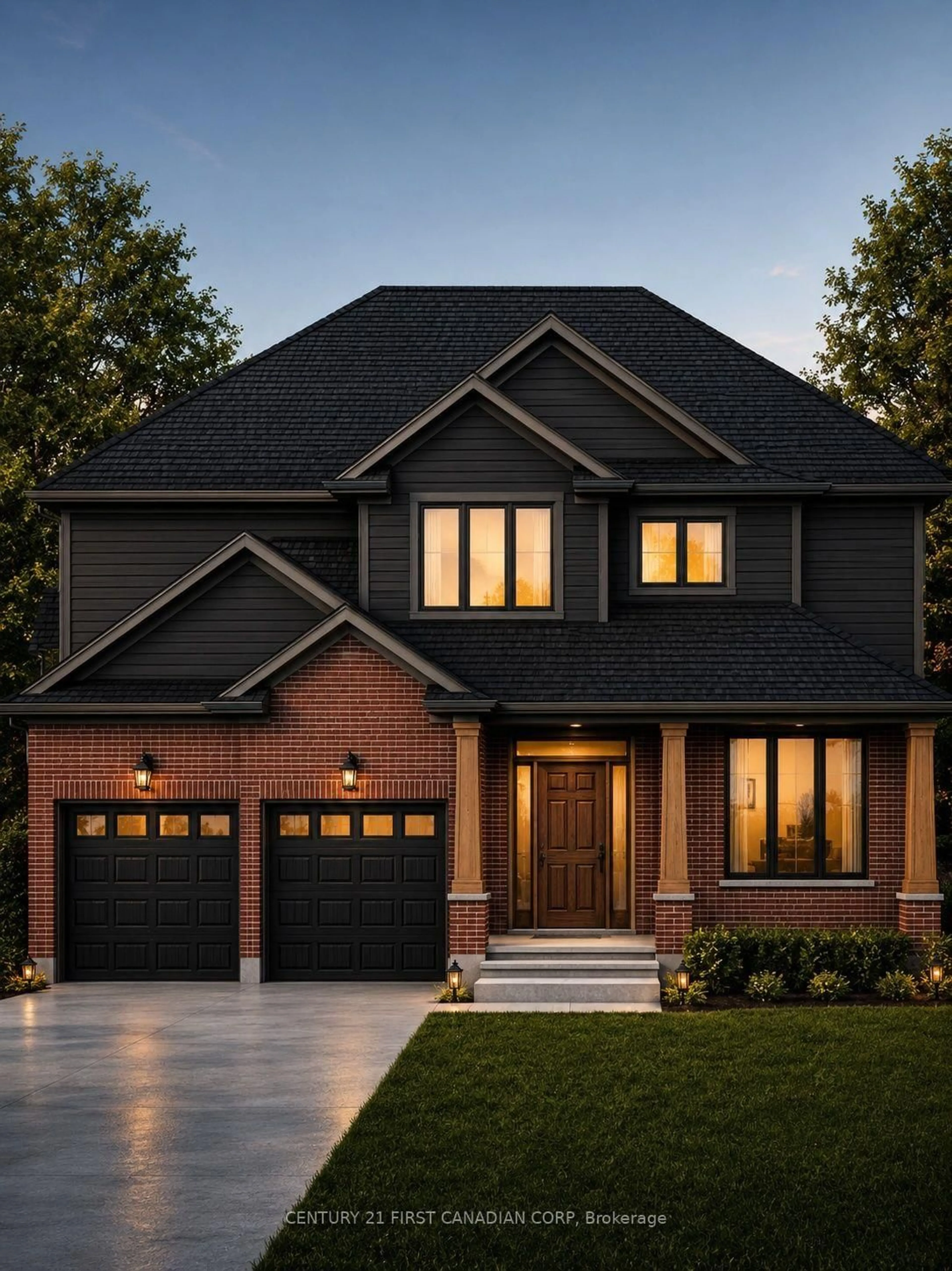 Home with brick exterior material, street for 158 Watts Dr #(Lot 48), Lucan Biddulph Ontario N0M 2J0