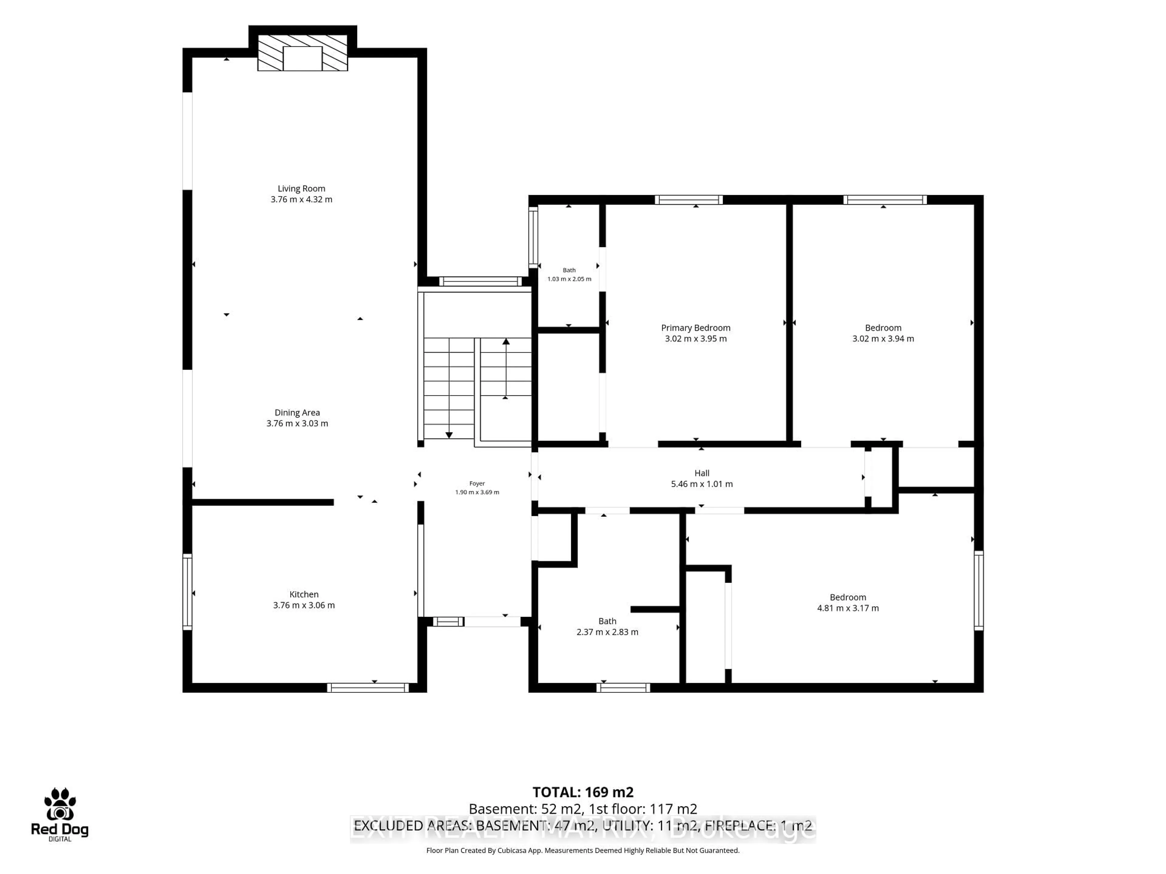 Floor plan for 2174 Des Pins St, The Nation Ontario K4R 1C5