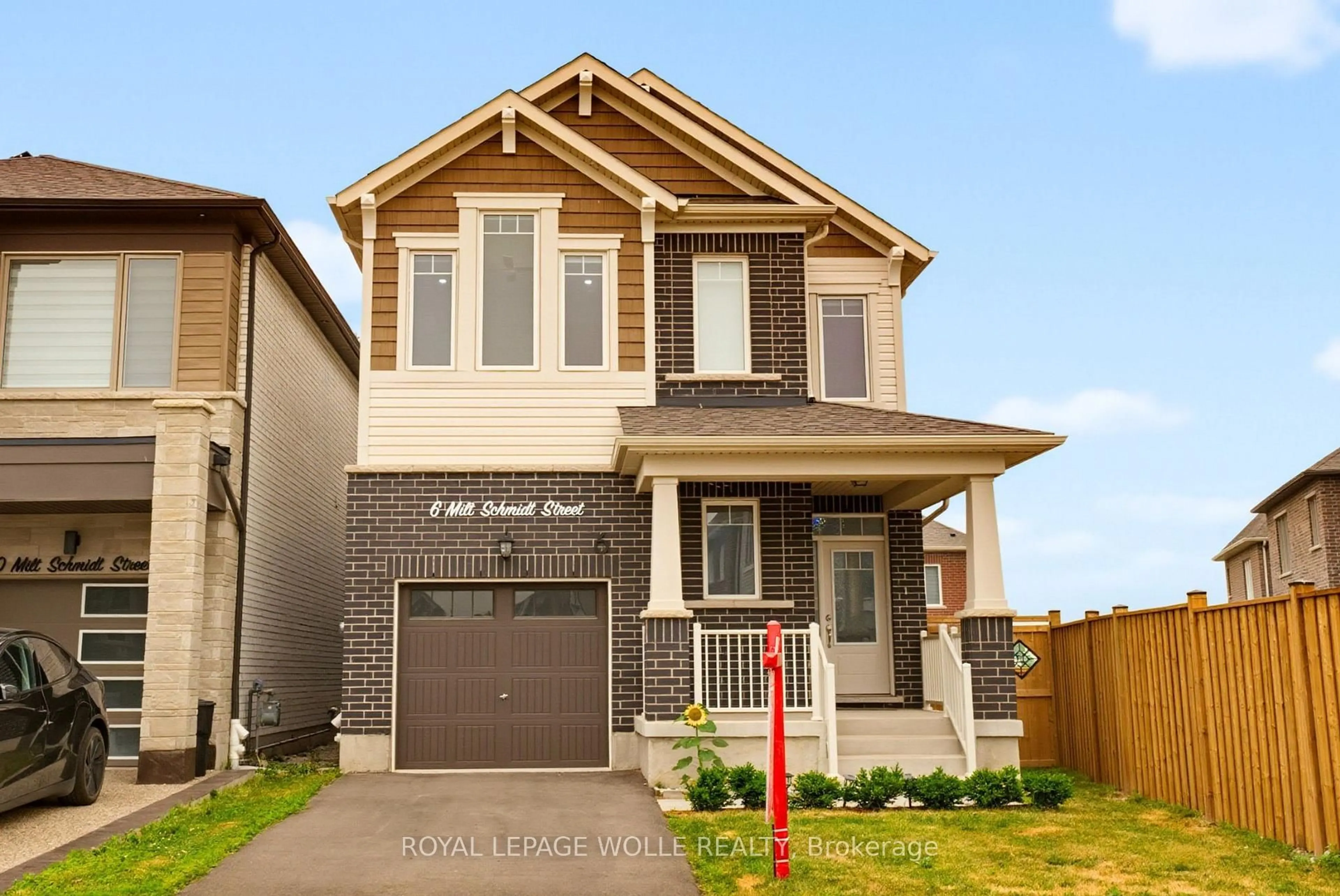 Home with brick exterior material, street for 6 Milt Schmidt St, Kitchener Ontario N2R 0T2