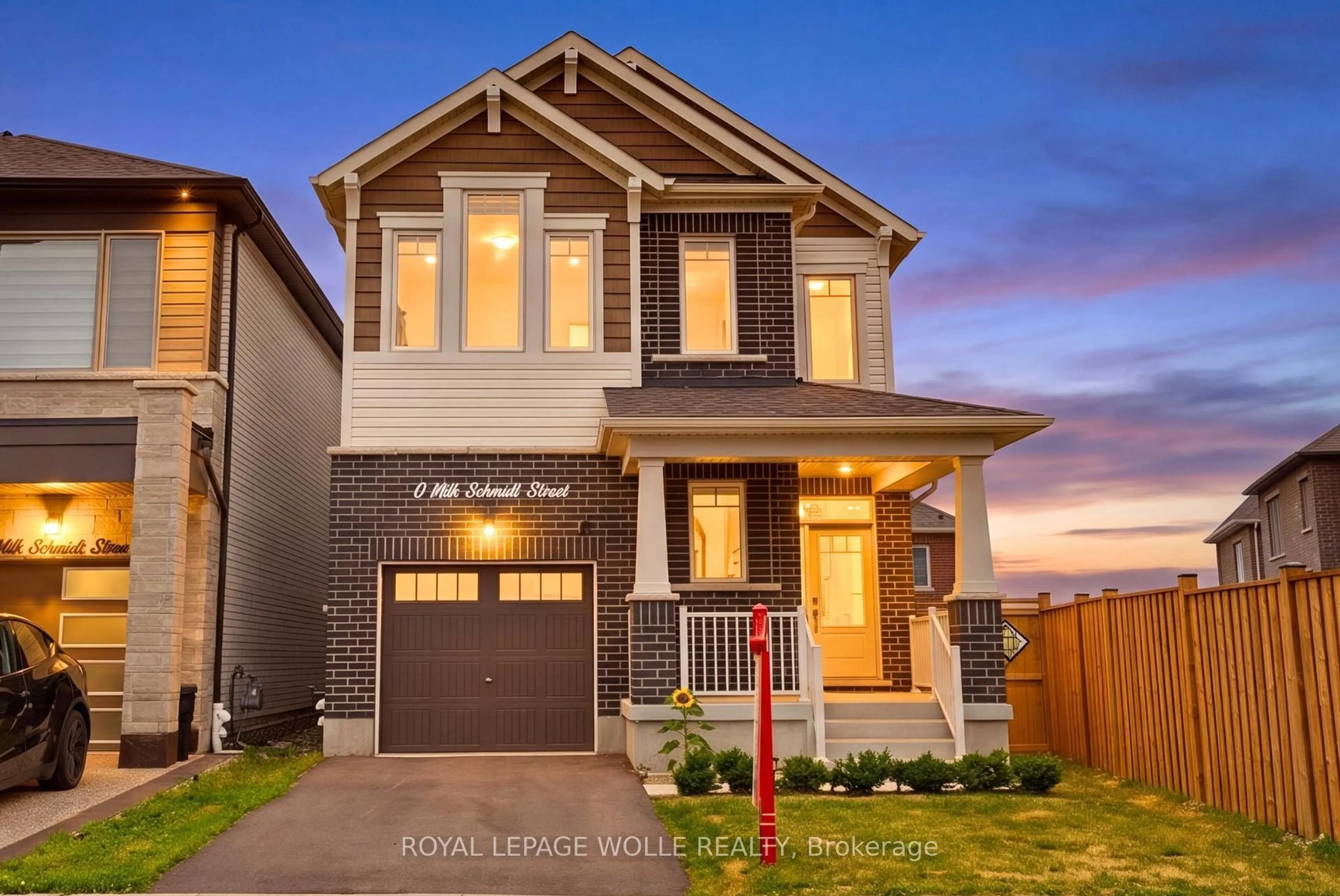 Home with brick exterior material, street for 6 Milt Schmidt St, Kitchener Ontario N2R 0T2