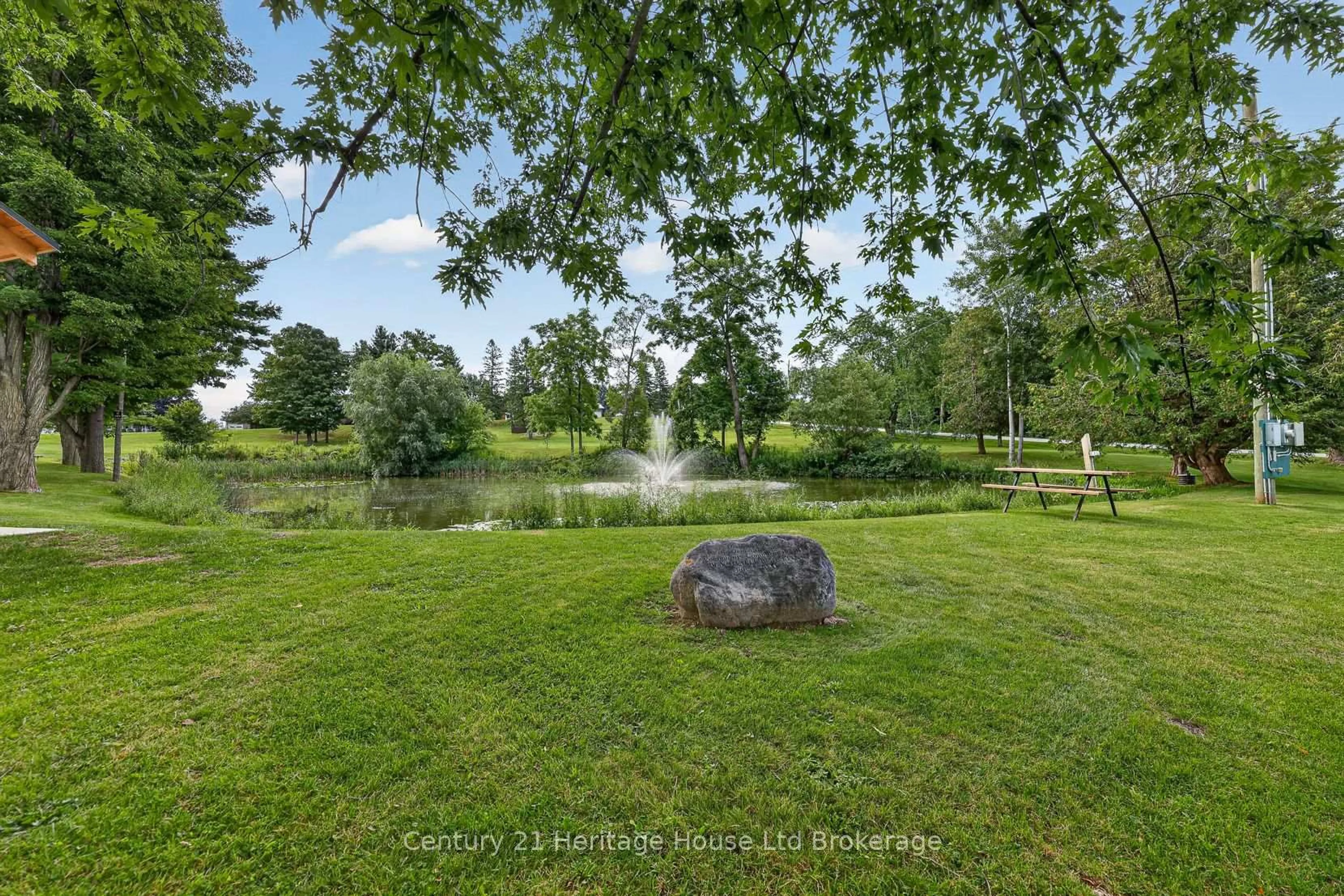 A pic from outside/outdoor area/front of a property/back of a property/a pic from drone, water/lake/river/ocean view for 596101 Highway 59 #1 Whylie, East Zorra-Tavistock Ontario N4S 7W1