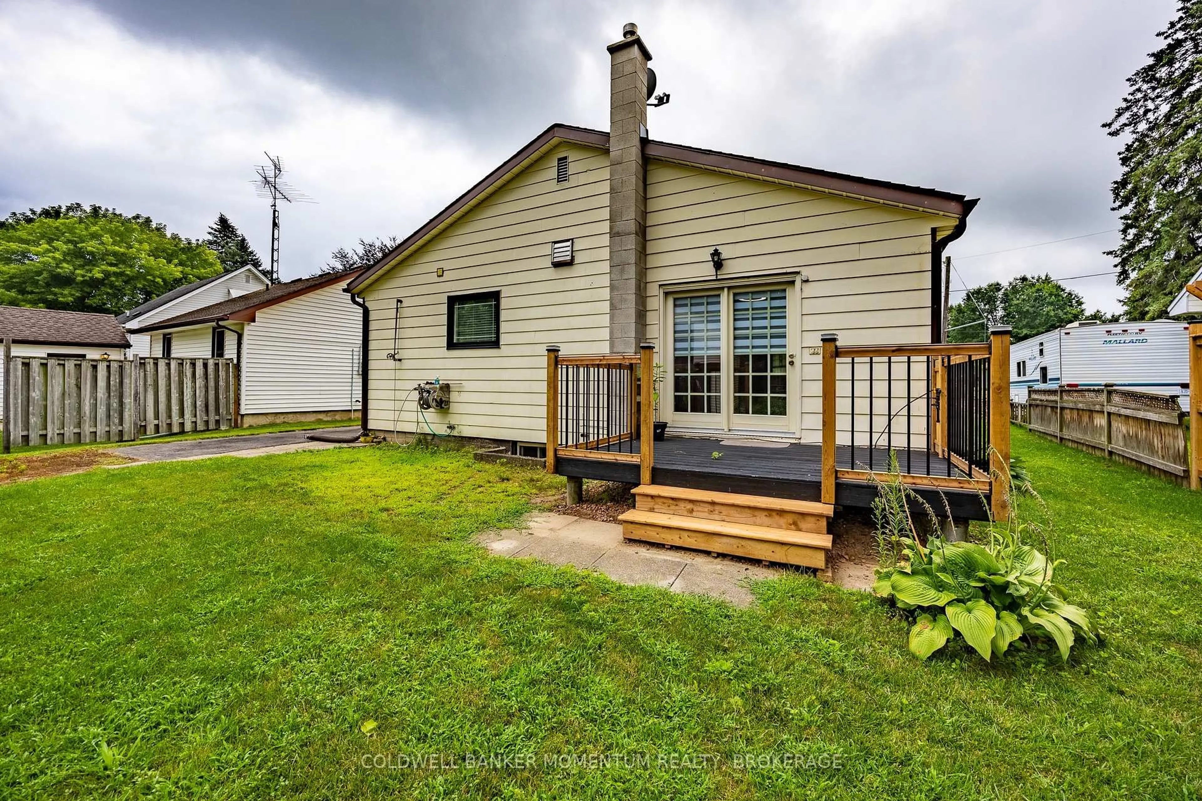 Home with vinyl exterior material, street for 55716 Main St, Bayham Ontario N0J 1Y0