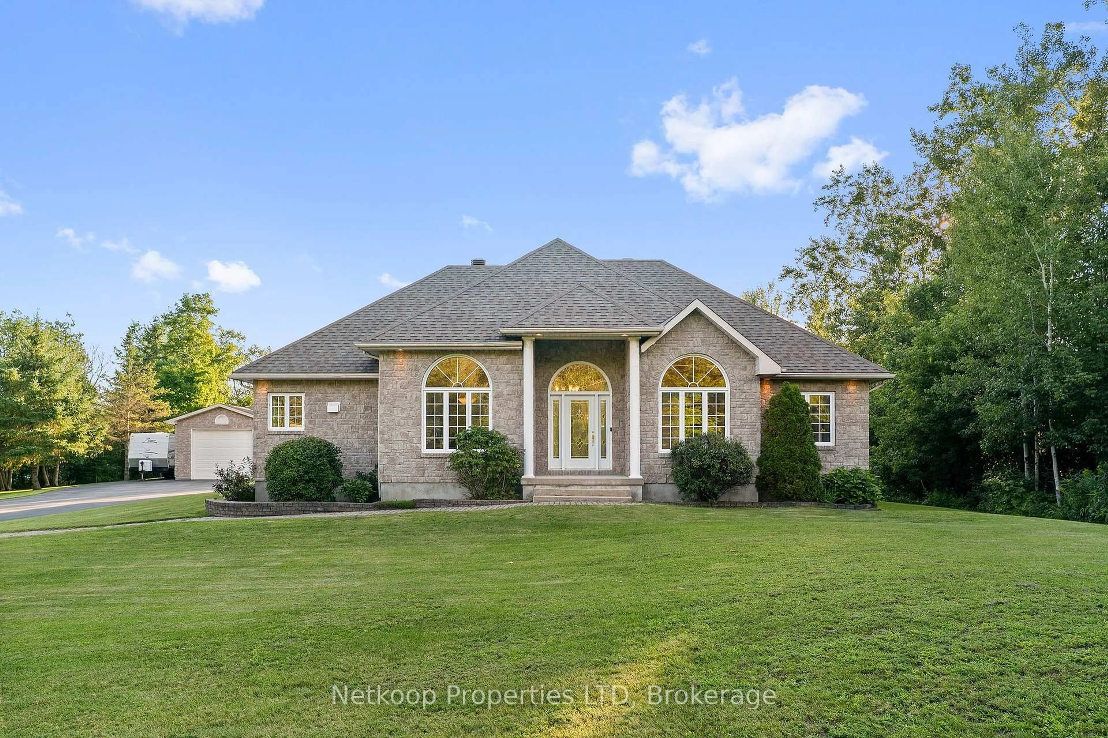 Home with brick exterior material, unknown for 4755 Whispering Willow Dr, Navan Ontario K4B 1J1