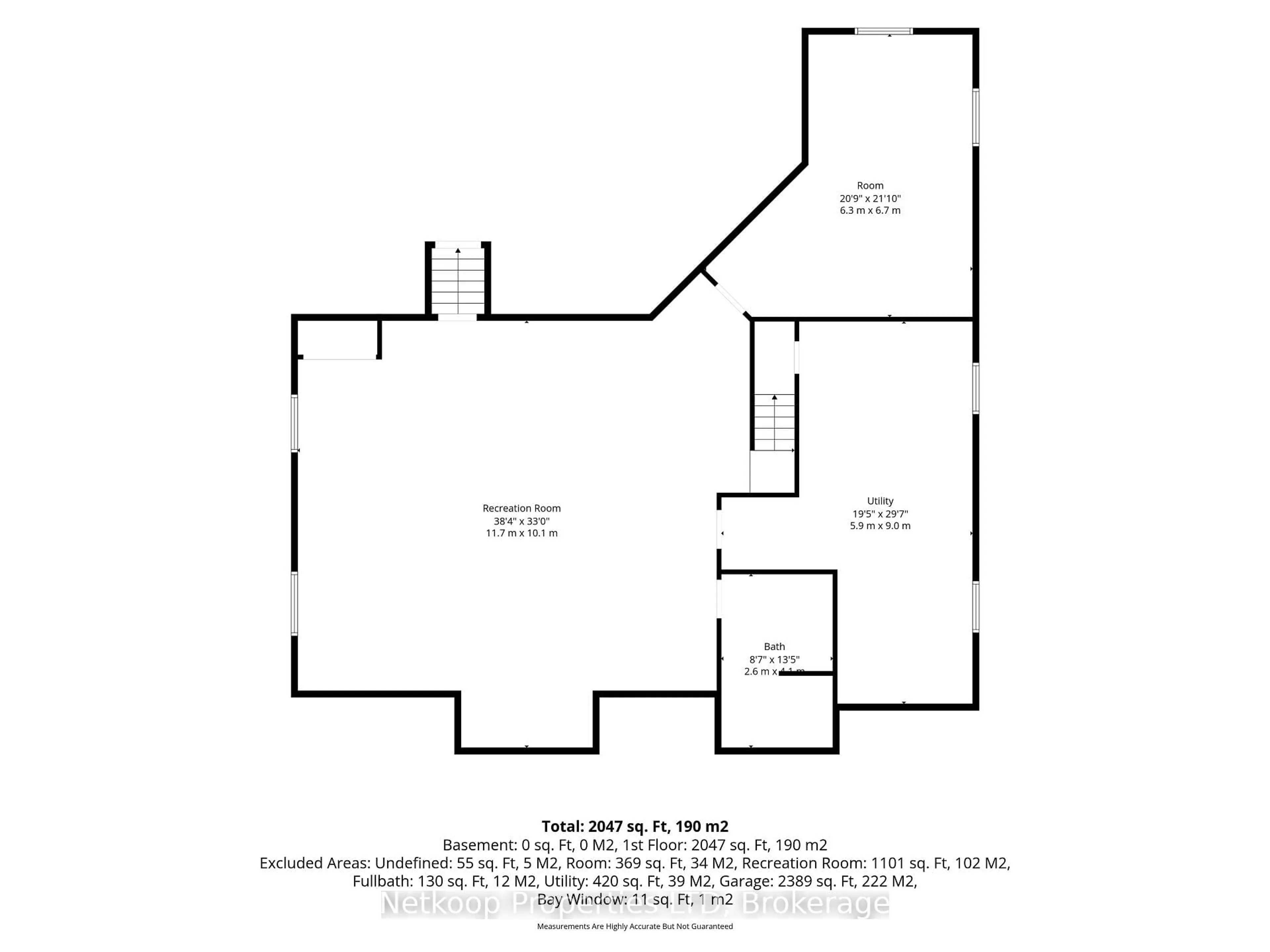 Floor plan for 4755 Whispering Willow Dr, Navan Ontario K4B 1J1