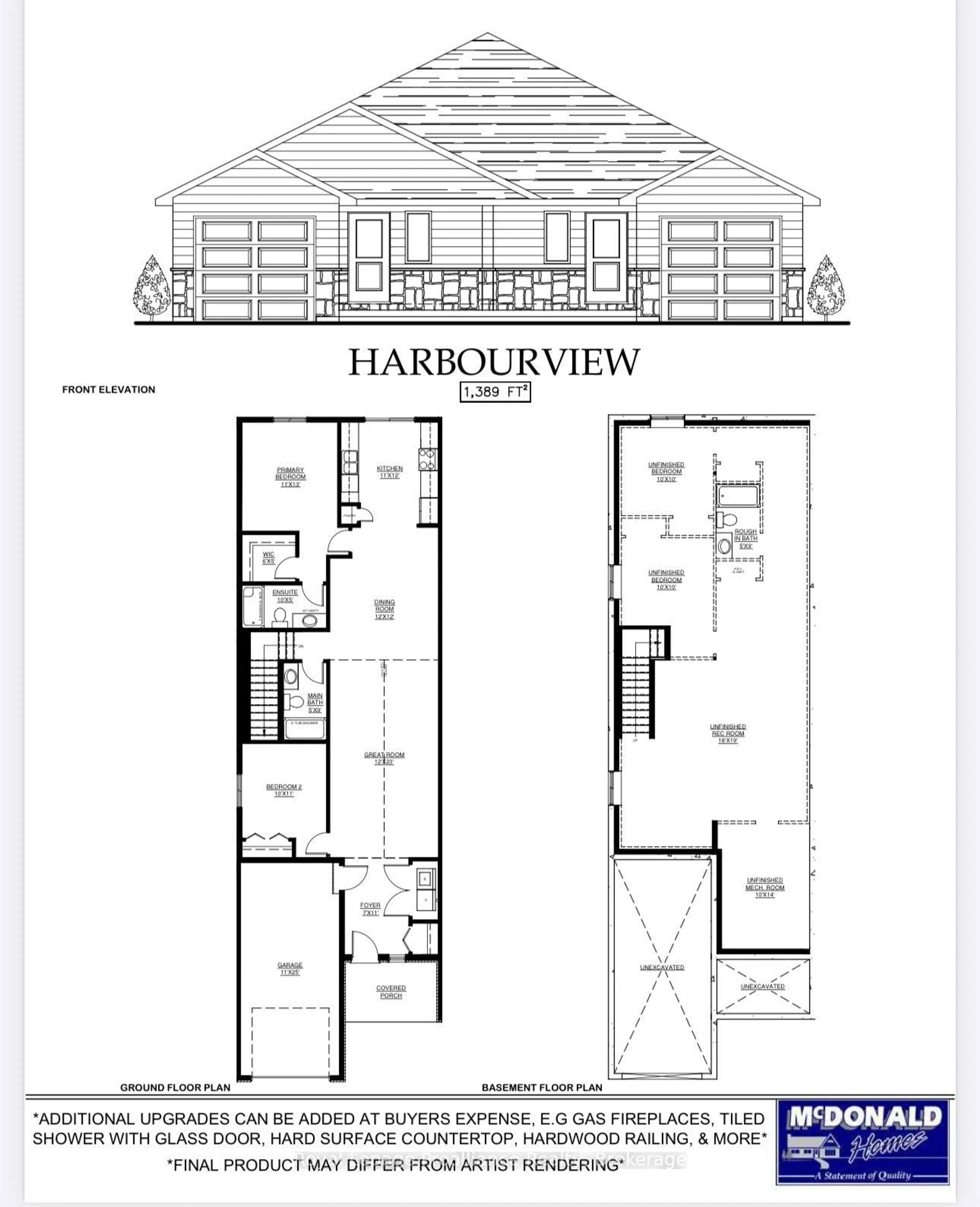 Floor plan for 206 Homewood Ave, Trent Hills Ontario K0L 1Y0