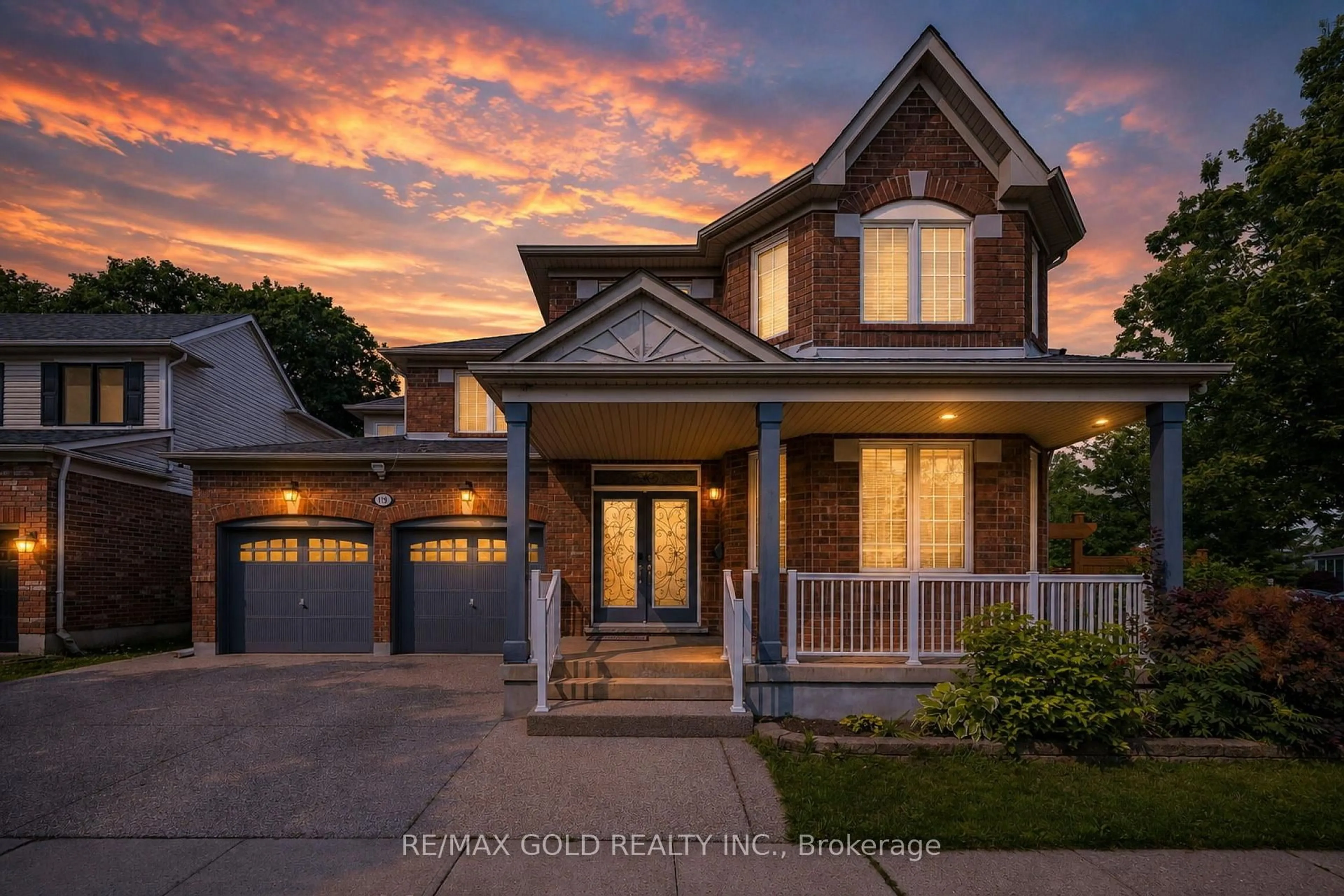 Home with brick exterior material, street for 119 Glazebrook Cres, Cambridge Ontario N1T 2H8